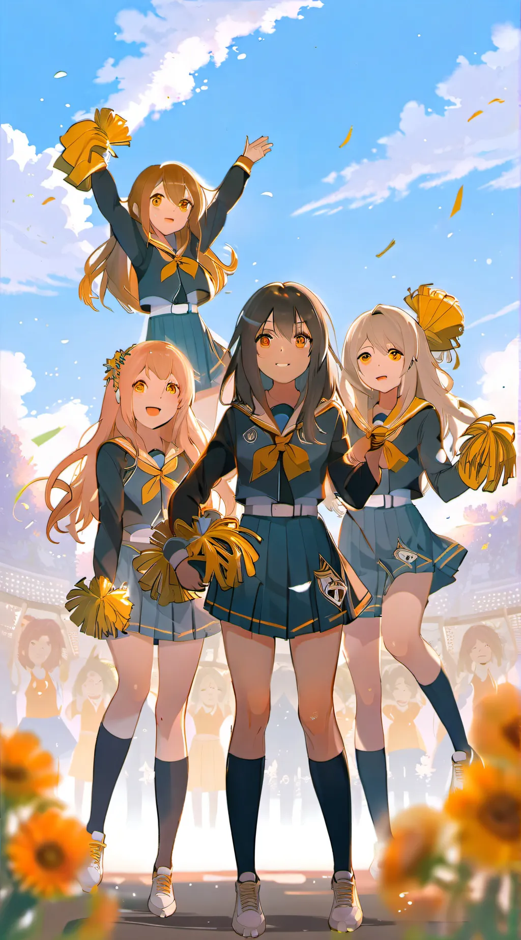 ai character: Popular Girls background