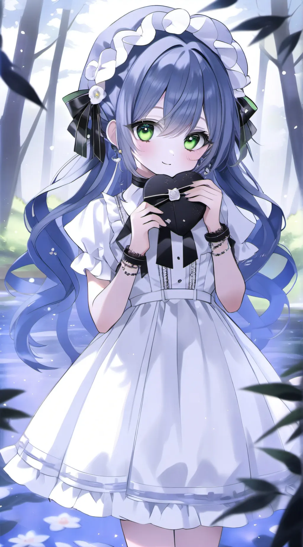 ai character: Bini members 2 background