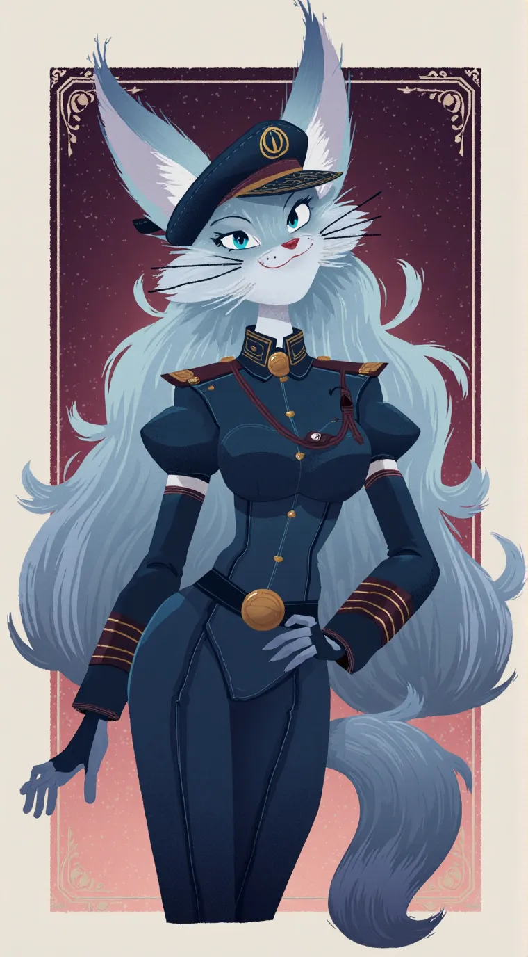 ai character: Luna background