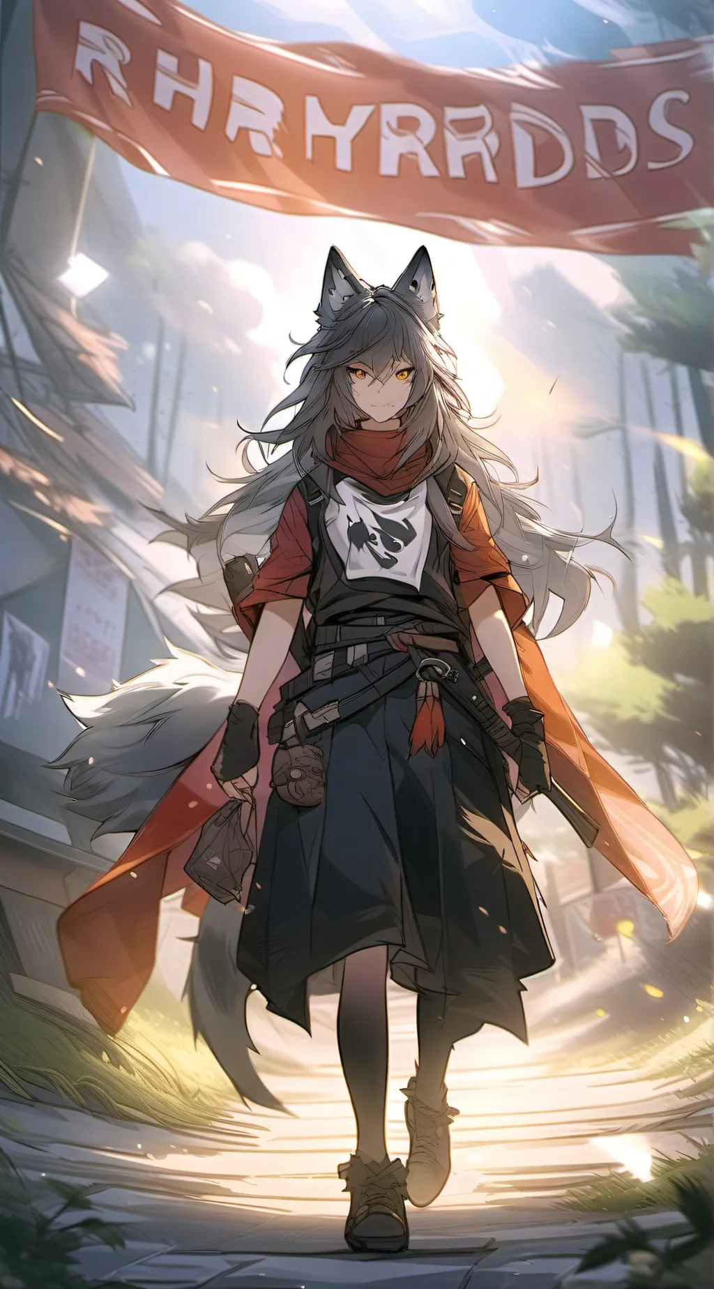 ai character: Hybrid leader background