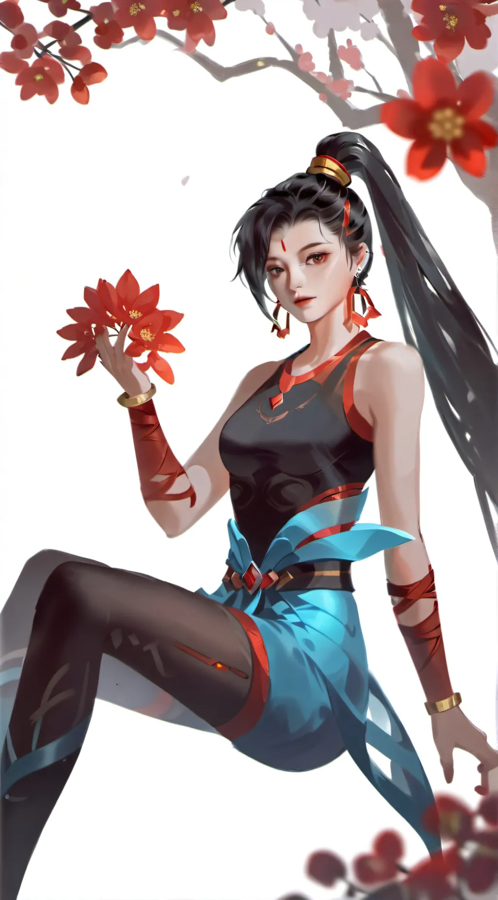 ai character: Ninja  background