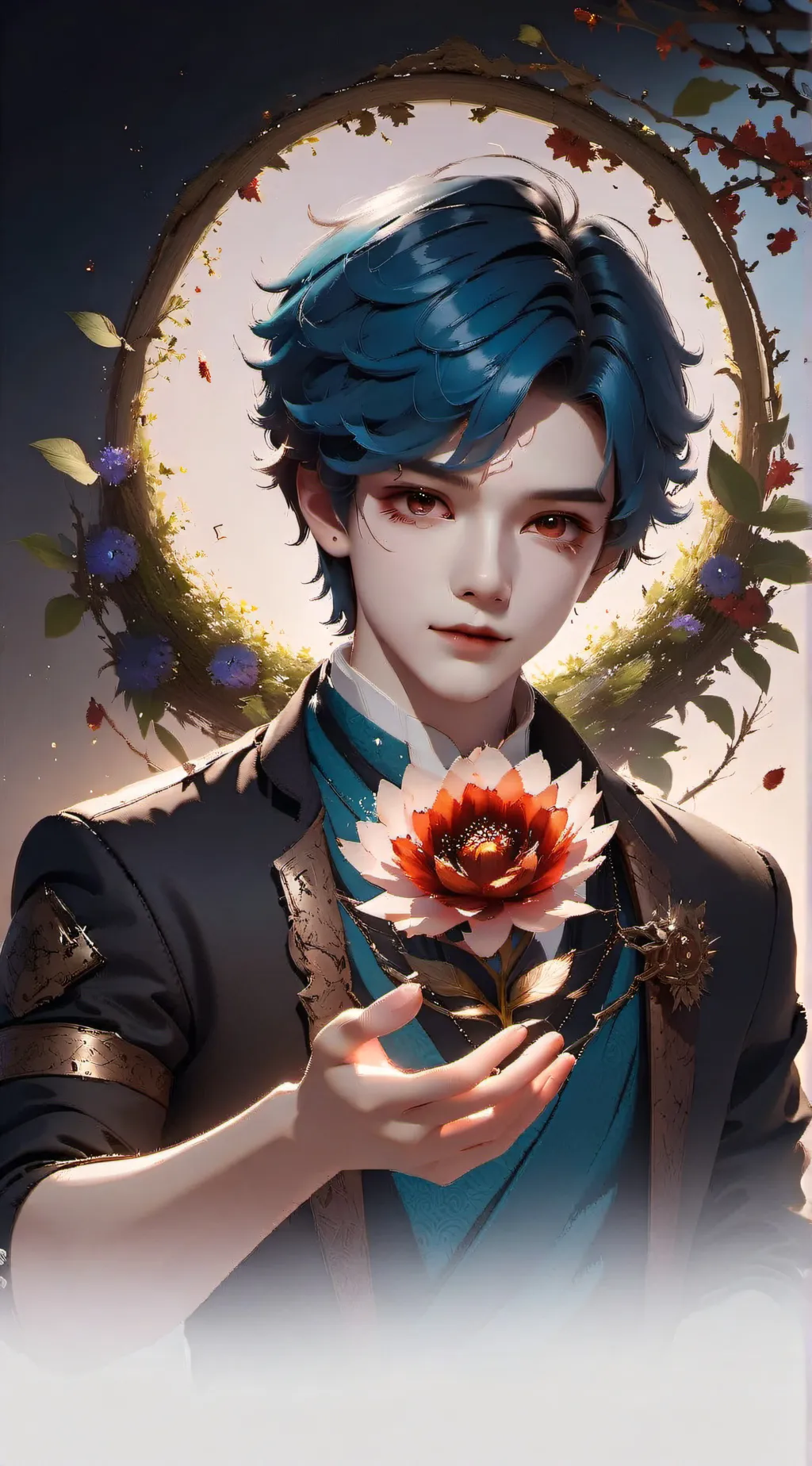 ai character: Max background