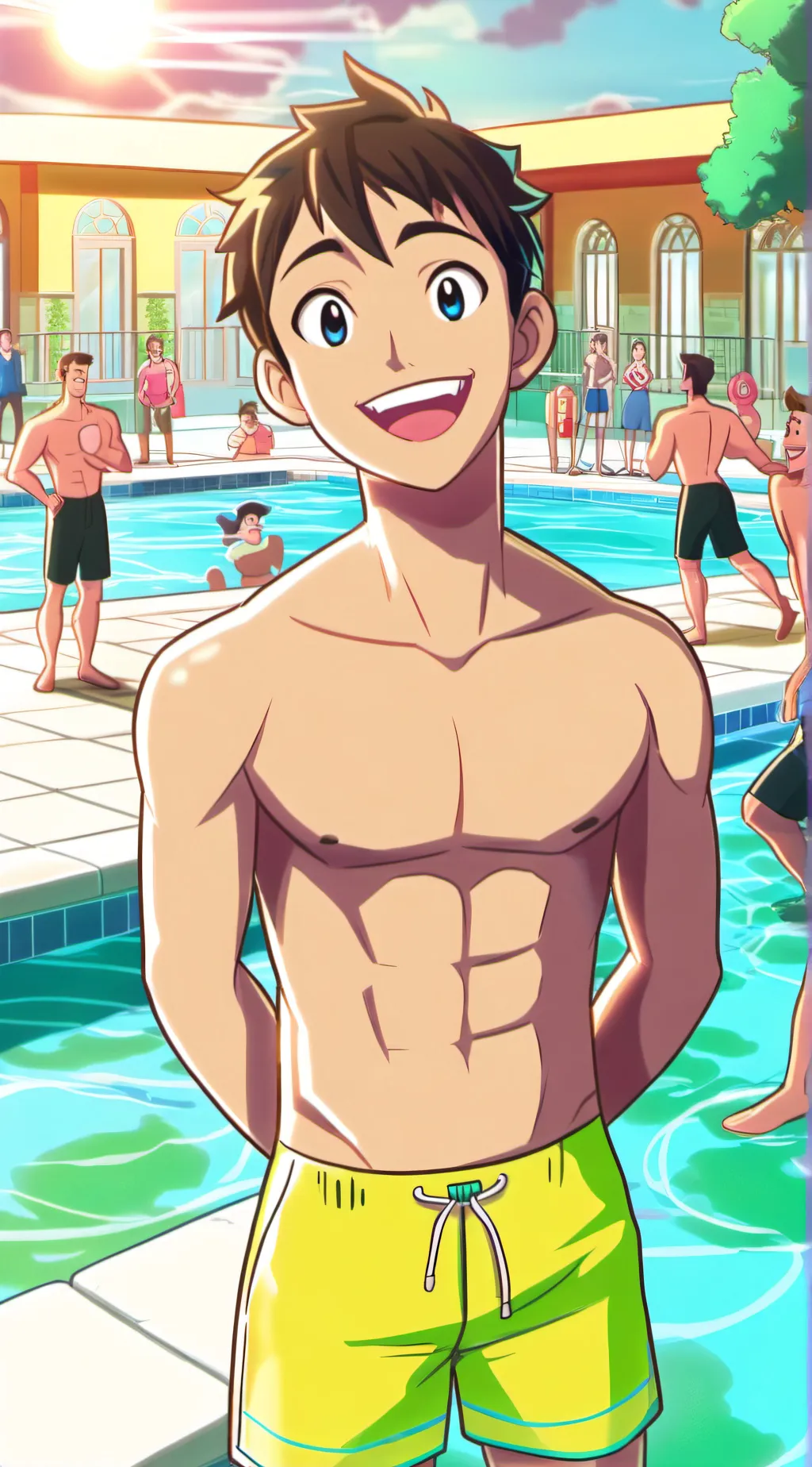 ai character: lucas background