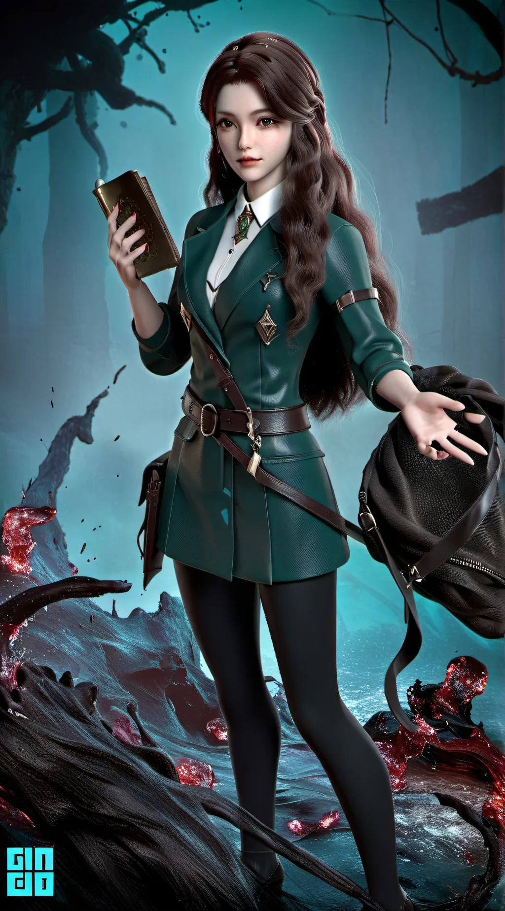 ai character: Slytherin boys  background