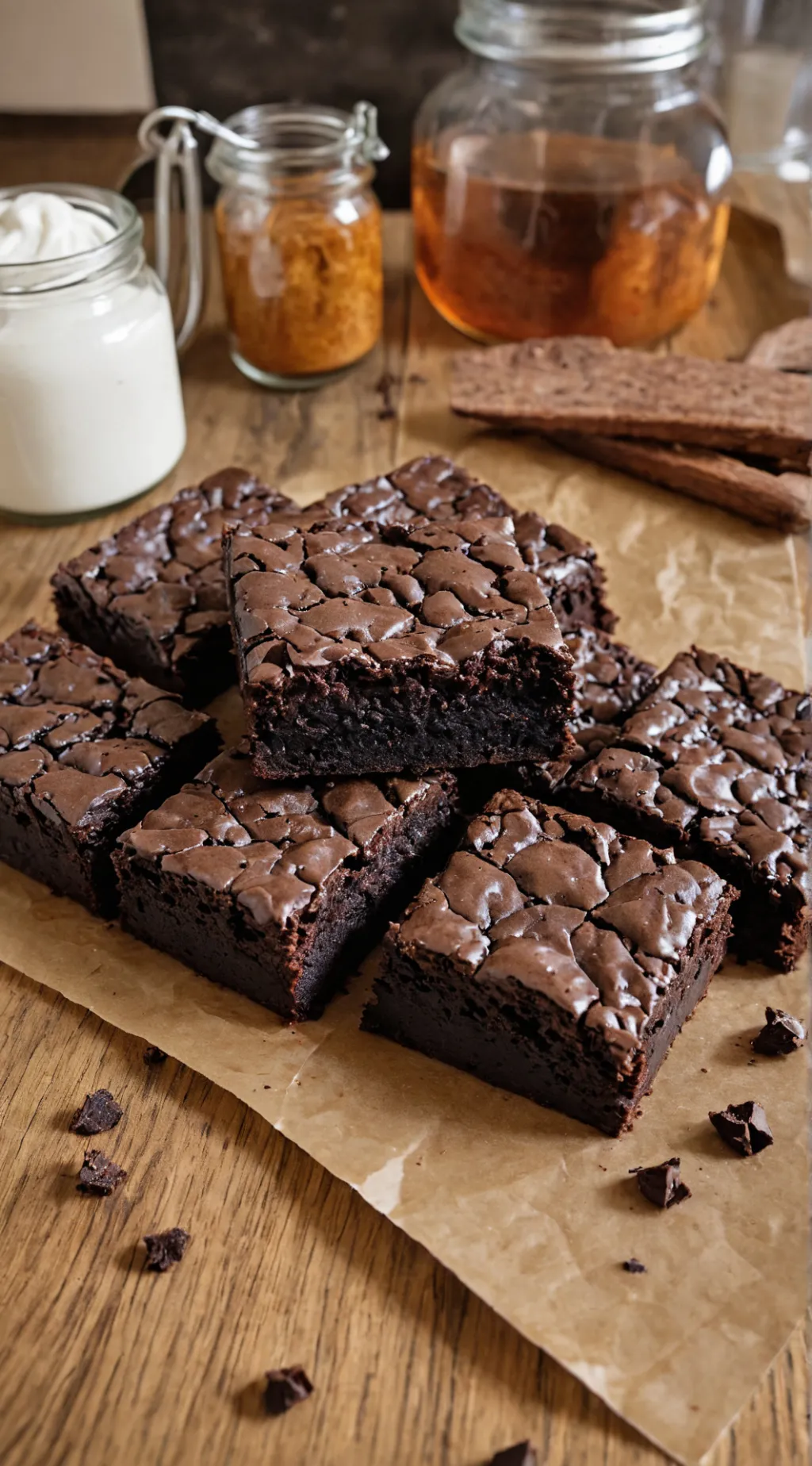 ai character: Burnt Brownies background