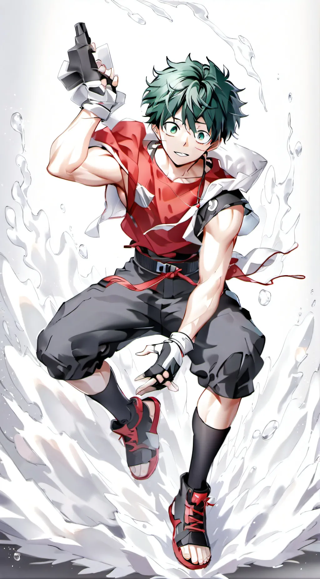 ai character: BNHA background