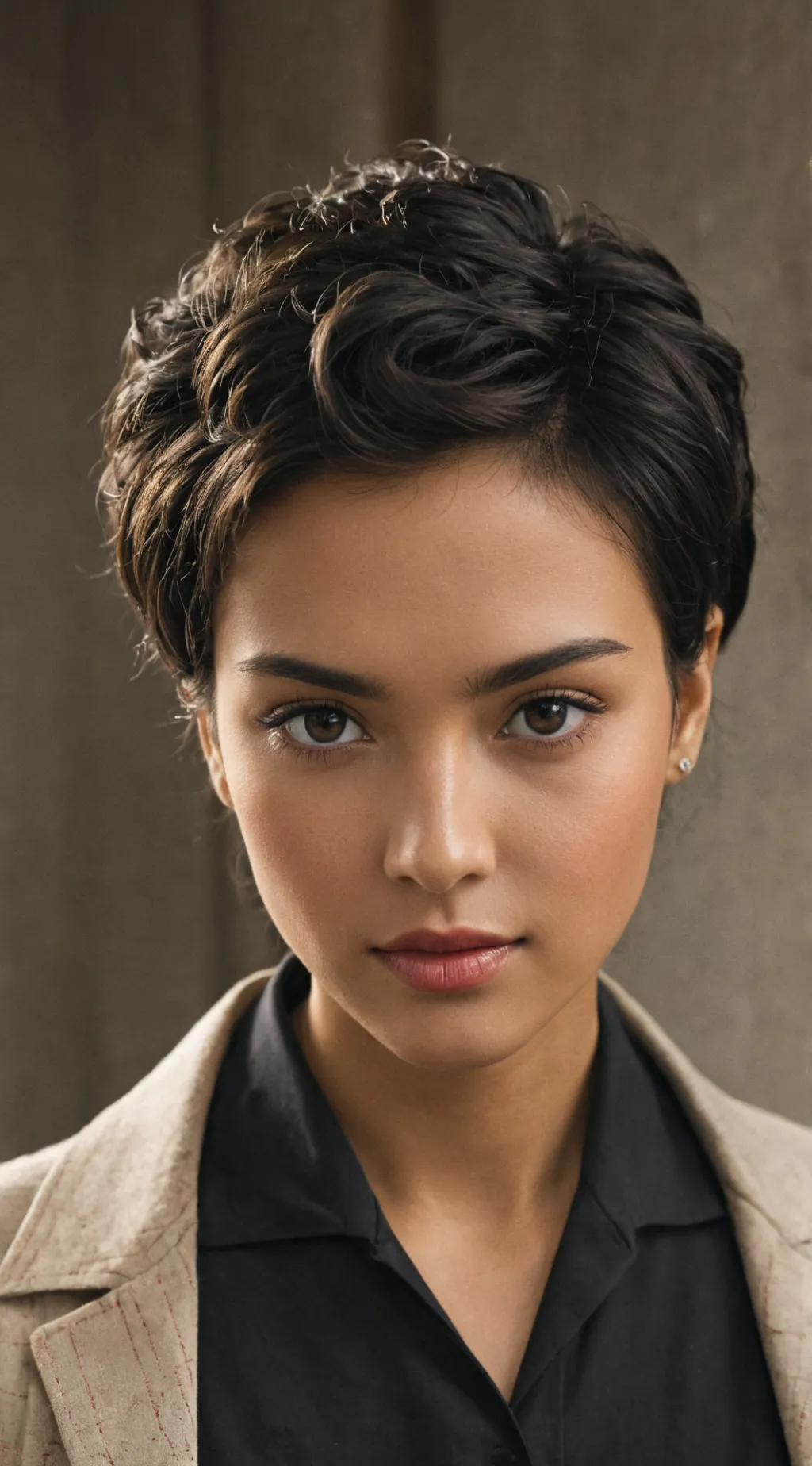 ai character: nice lady  background