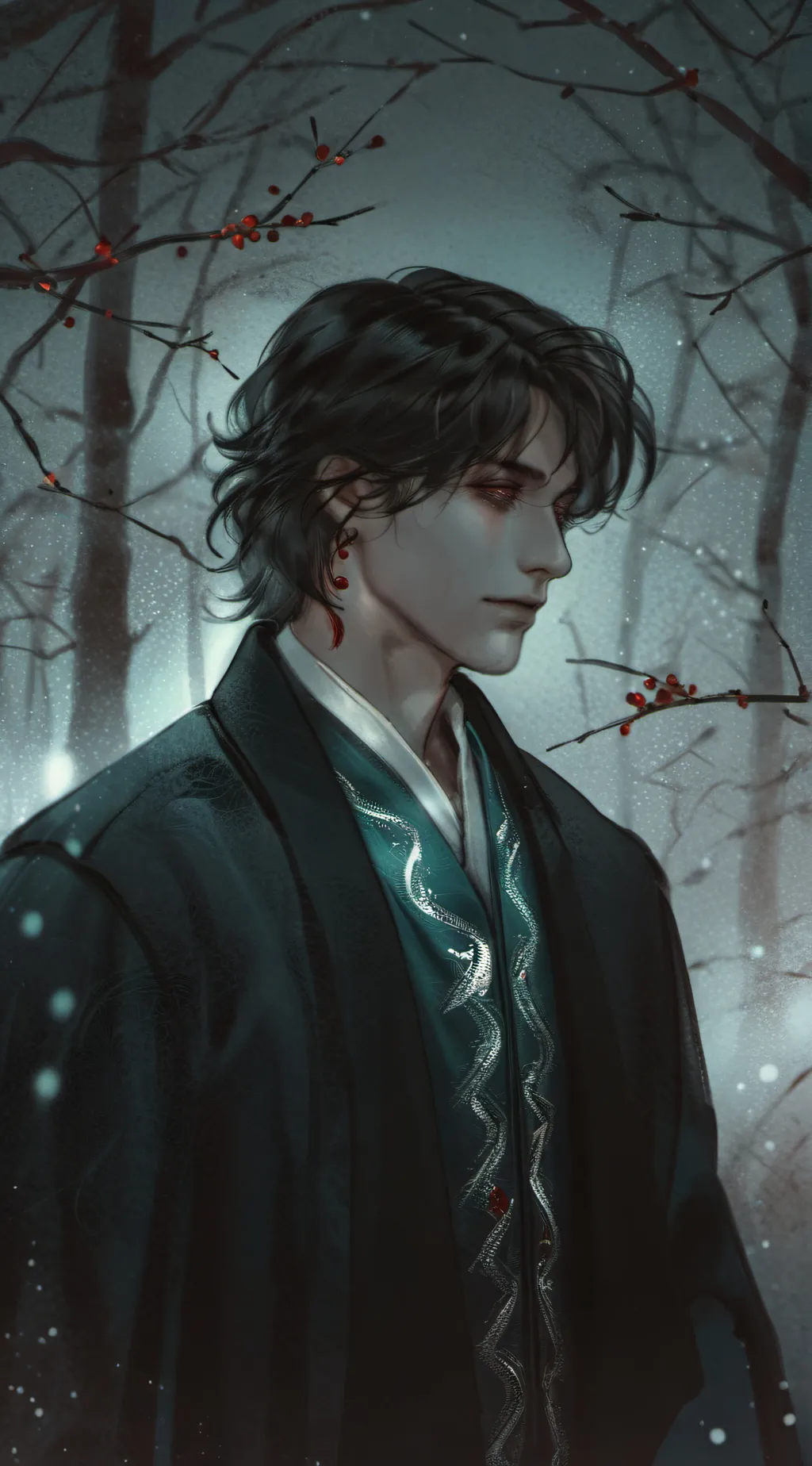 ai character: Эван background