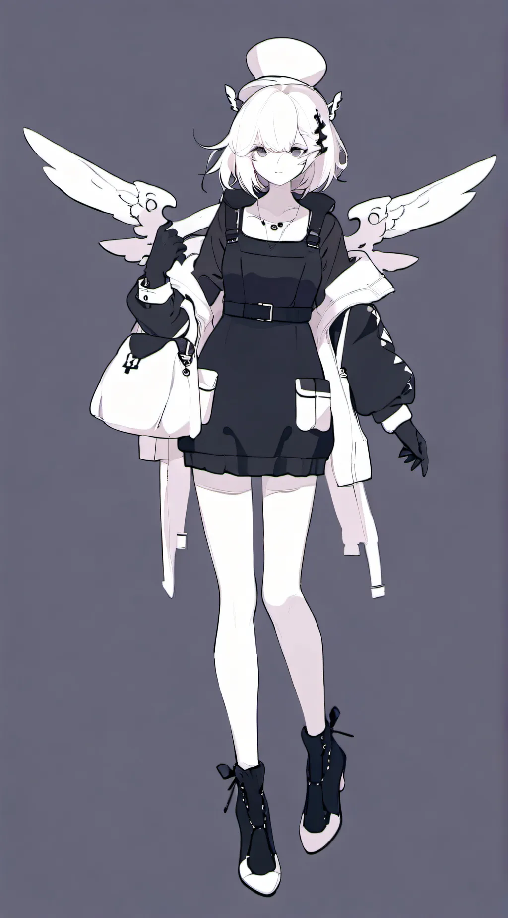 ai character: Md past child AU background