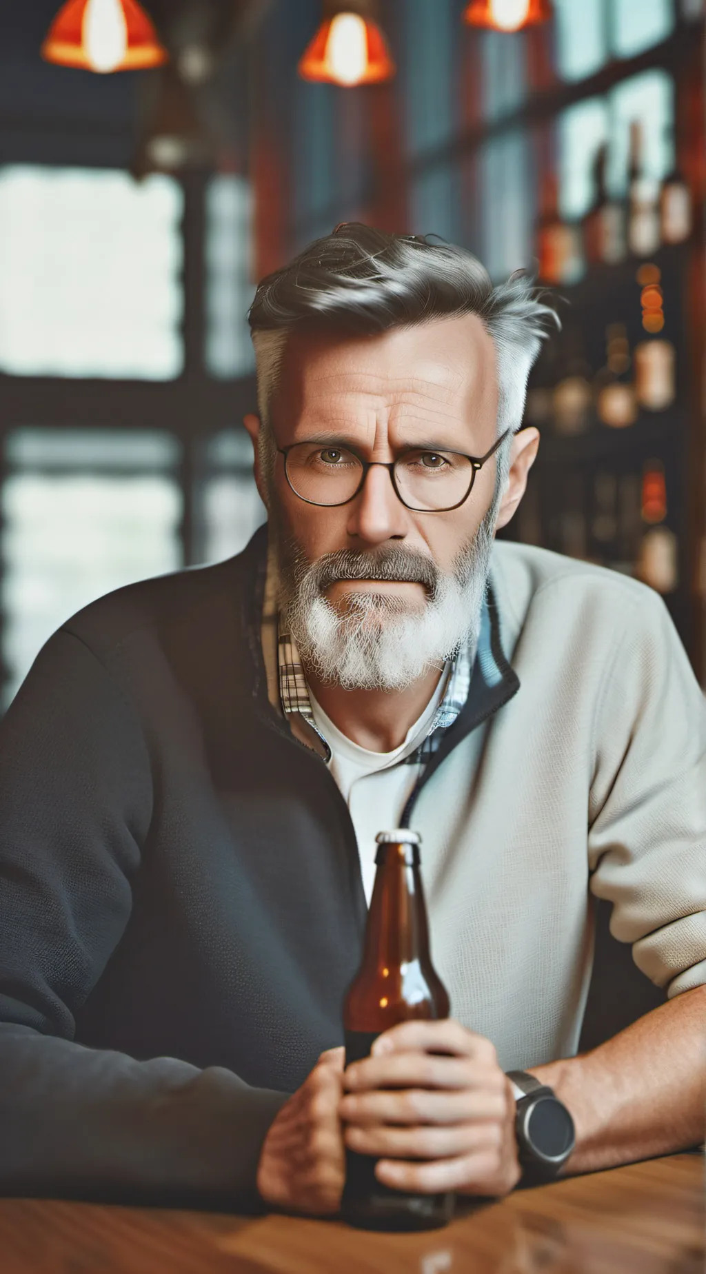 ai character: YOUR DAD background