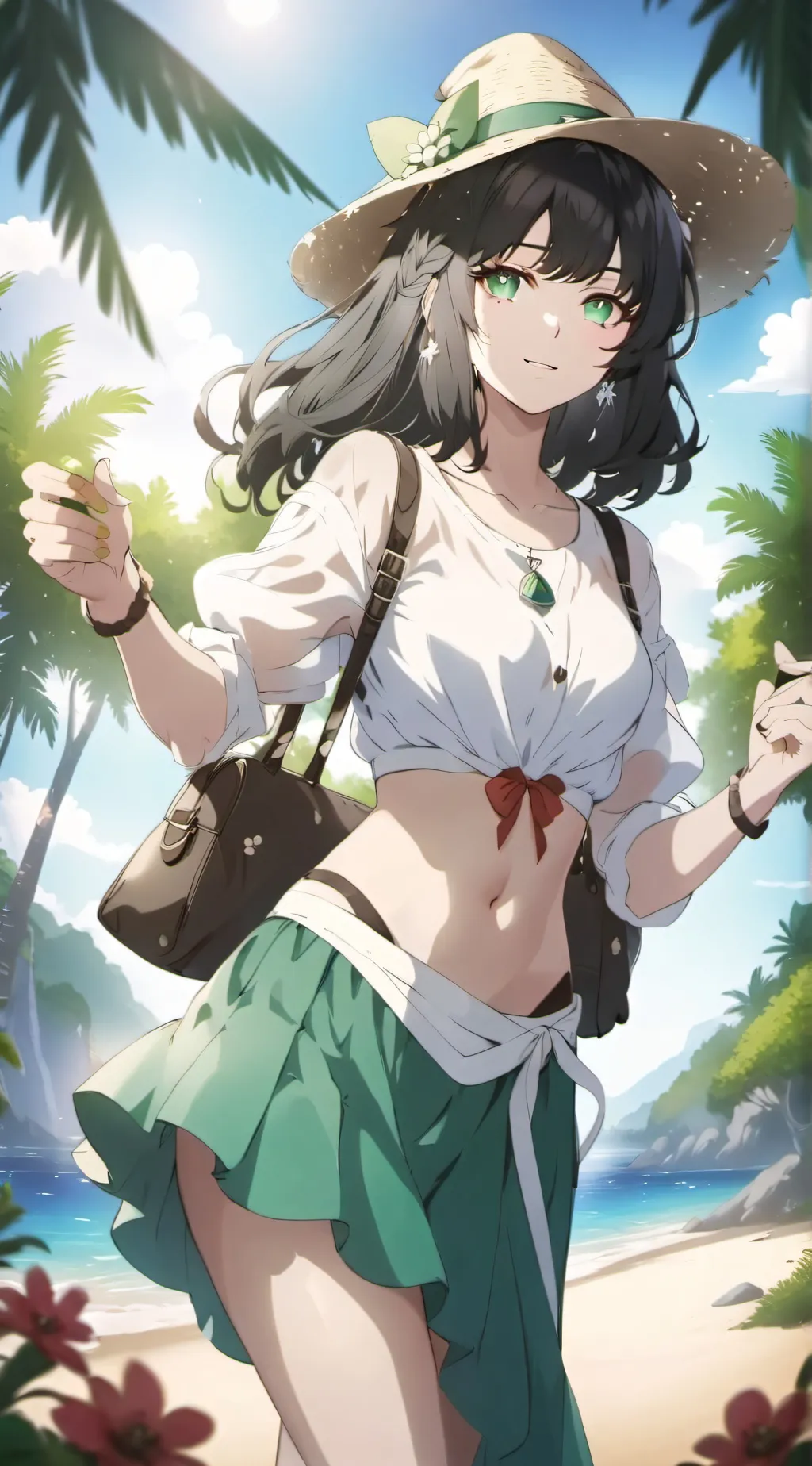 ai character: Julia  background