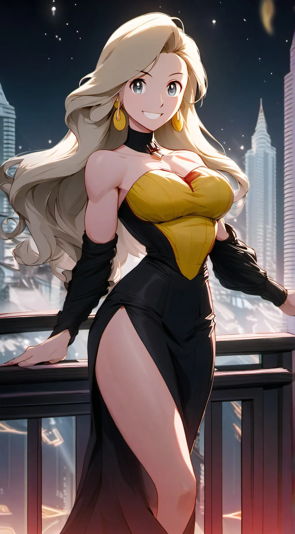 ai character: 🍌 Banana woman 🍌 background