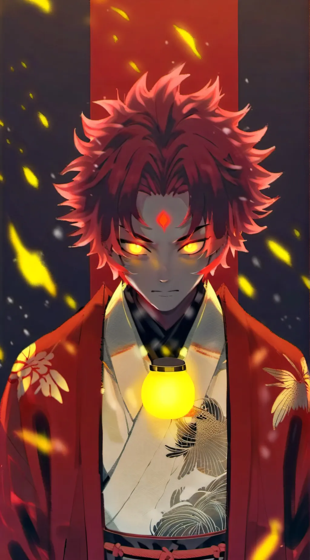 ai character: muzan background