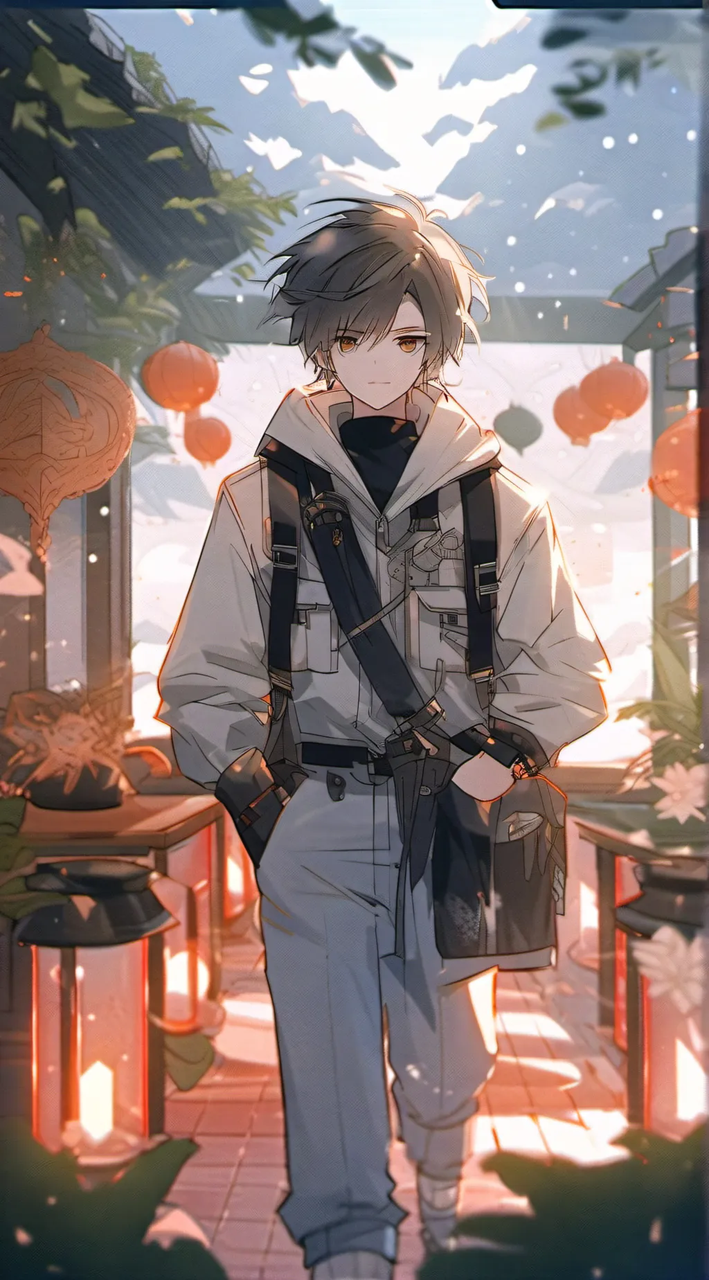 ai character: Redd Yuia background