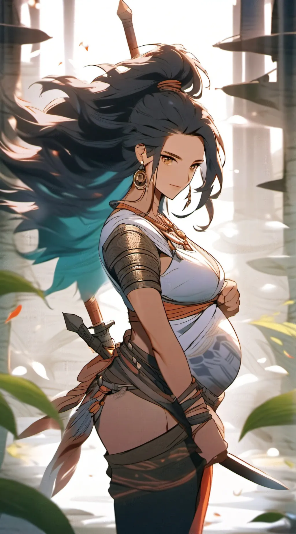 ai character: Akira  background