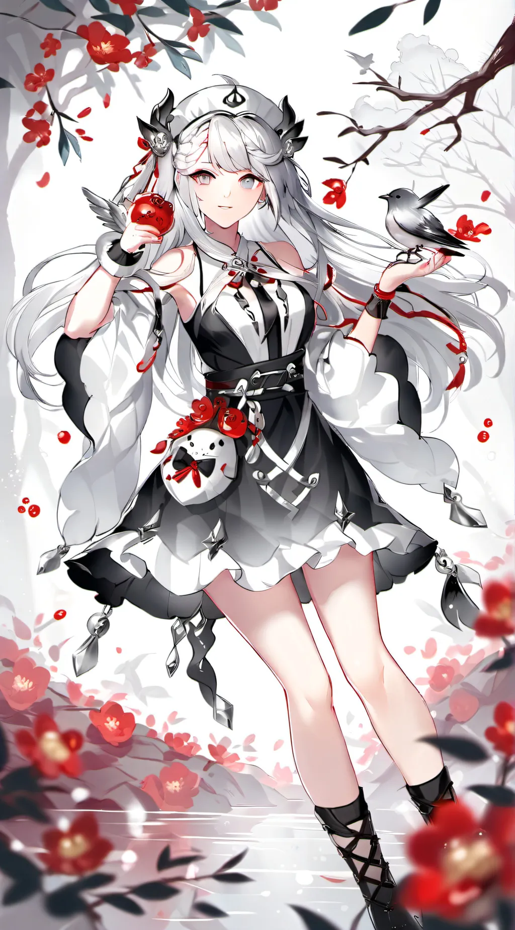 ai character: pomn  background