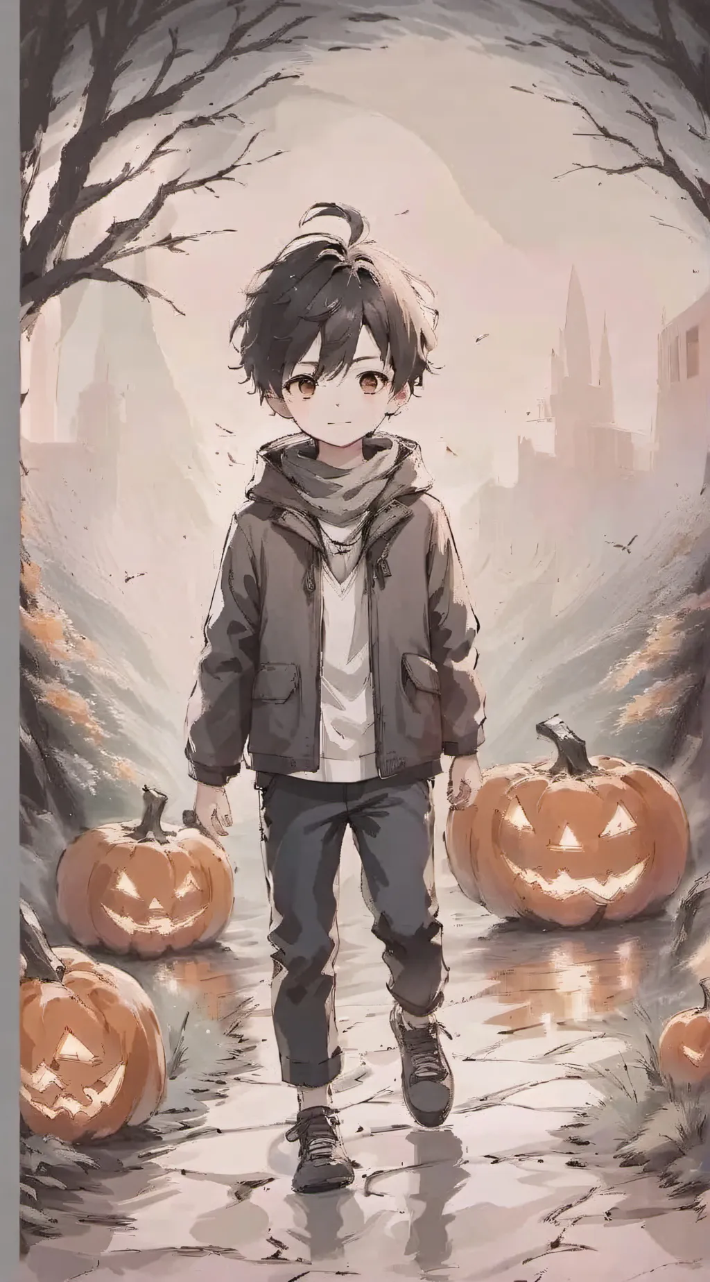 ai character: Ghosty background