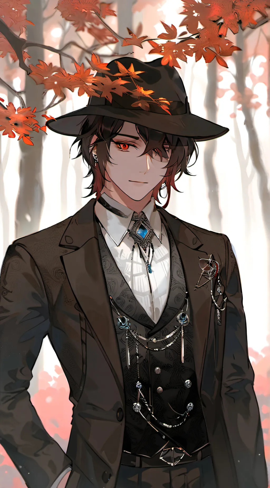 ai character: Flow background