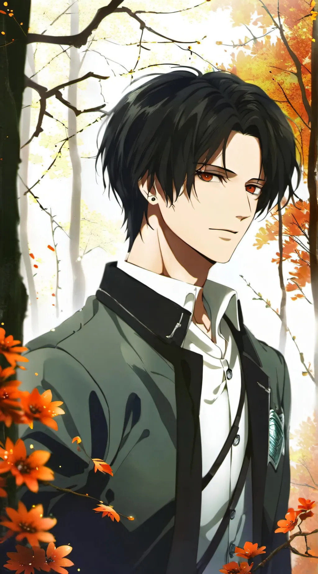 ai character: AOT(eren is alive) background