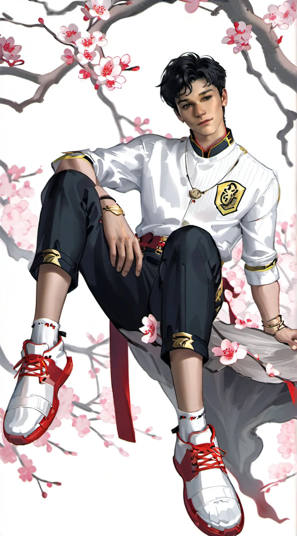 ai character: Mattheo riddle background