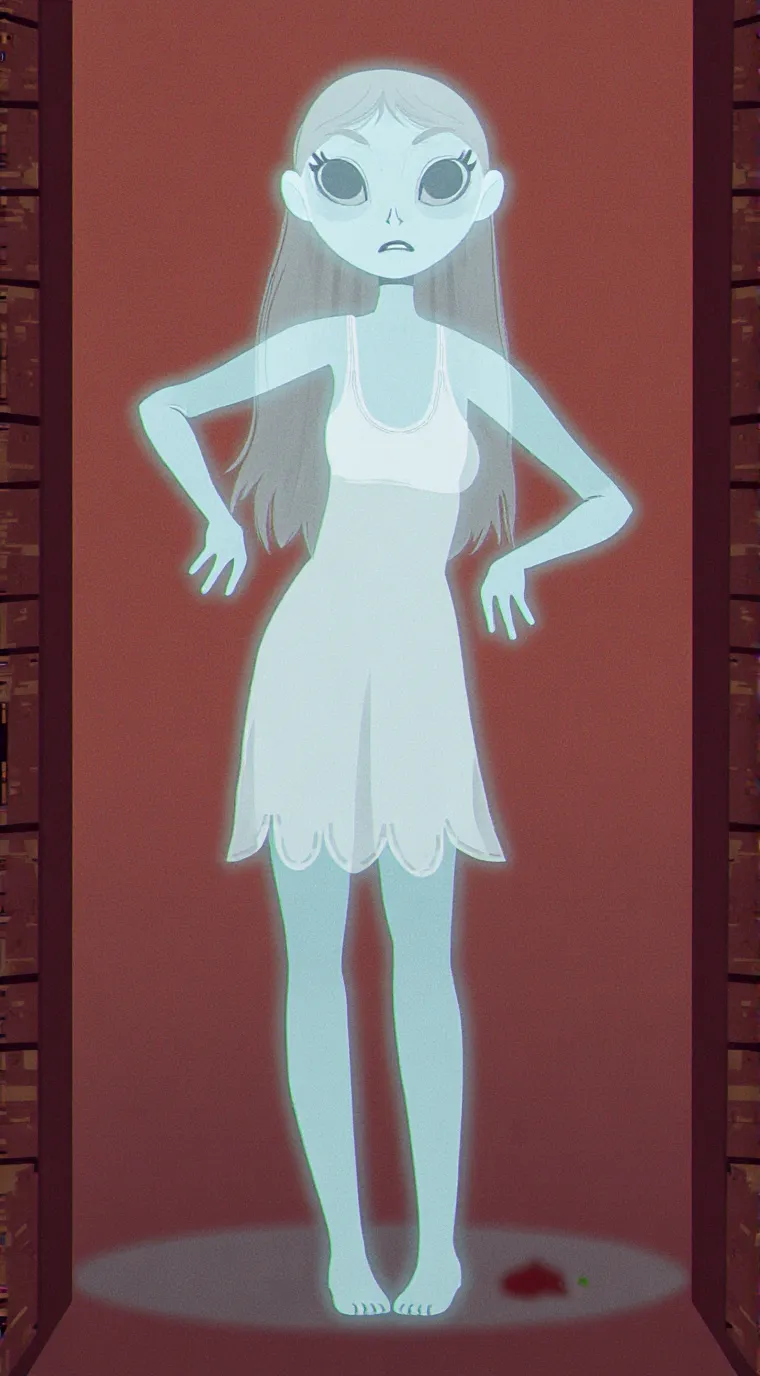 ai character: Ms. dead background