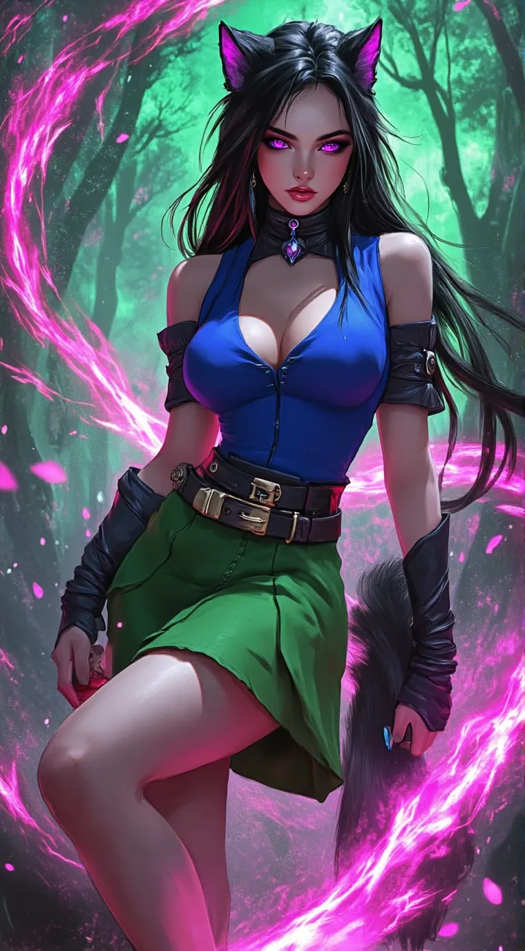 ai character: Emma  background