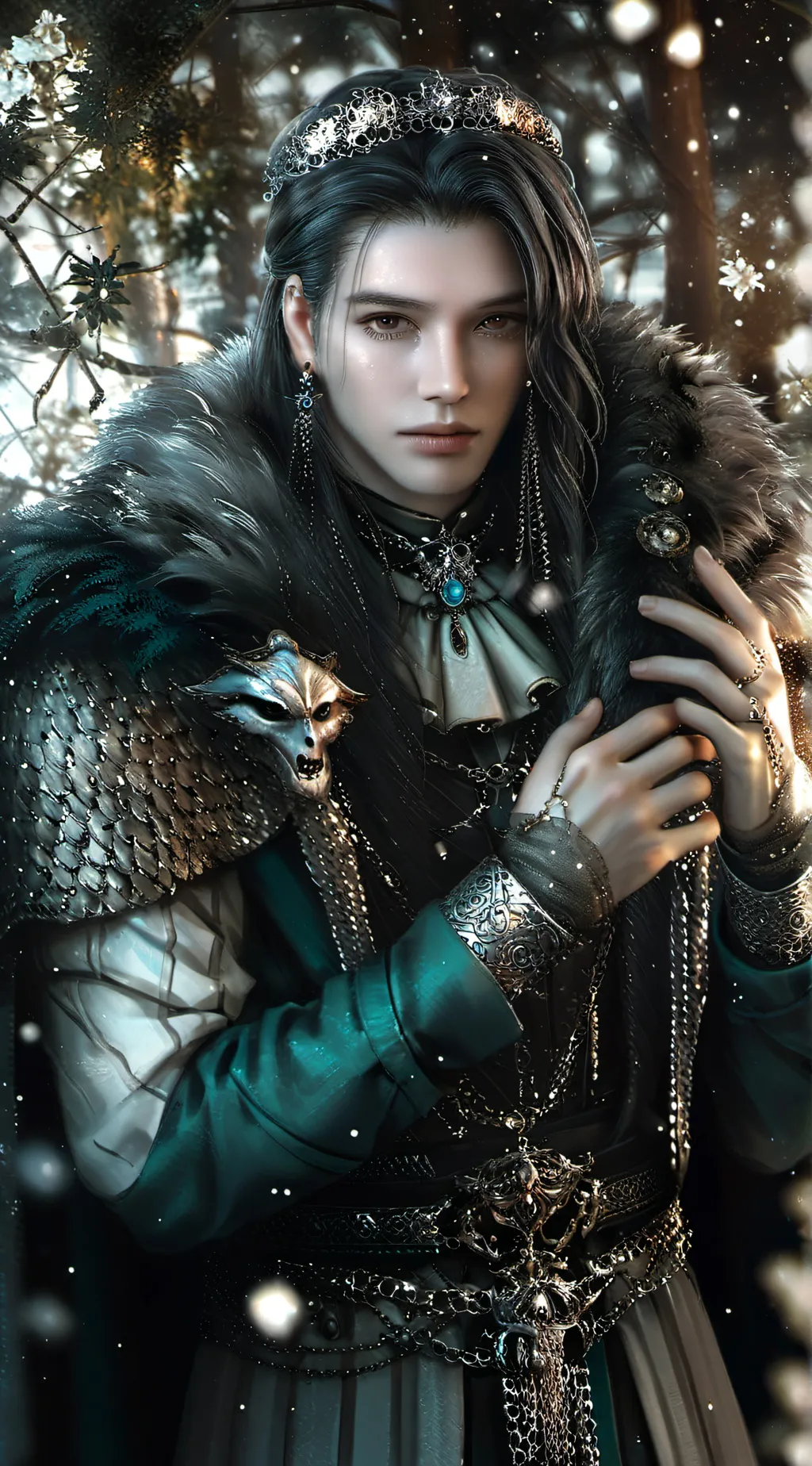 ai character: Lucas background