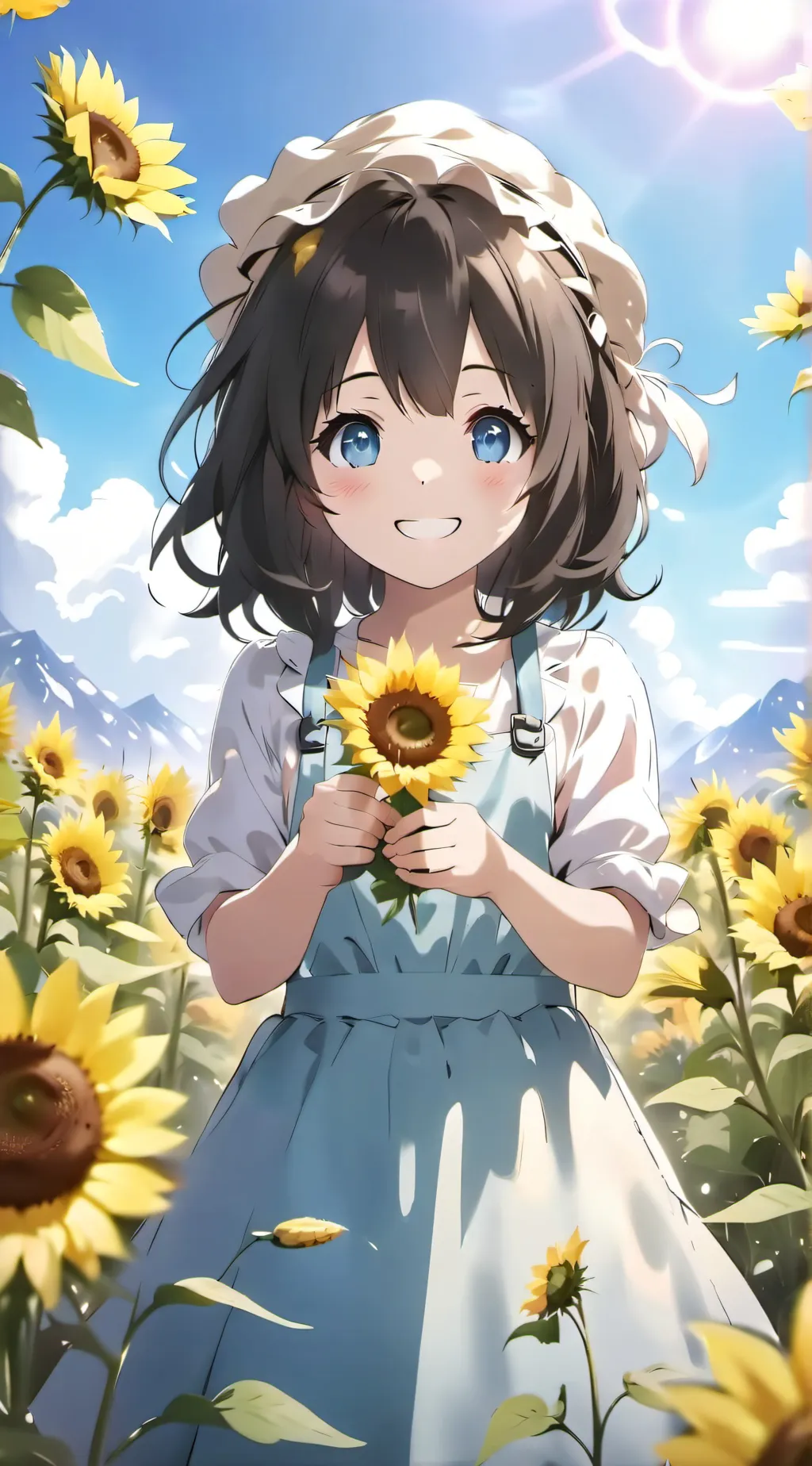 ai character: Lilly ￼ background