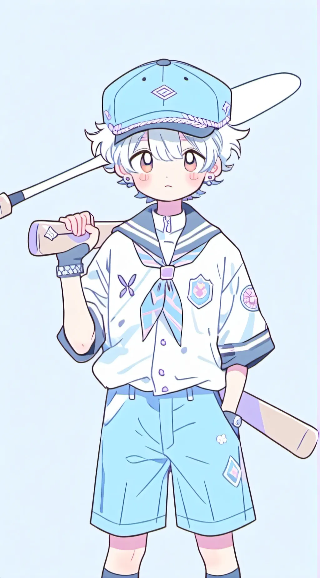 ai character: scout frin tf2 background