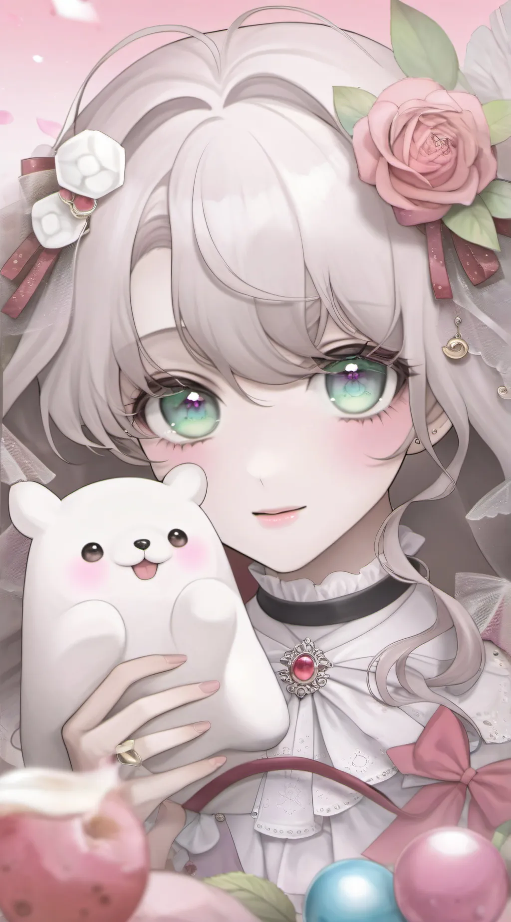 ai character: Pumpkin background