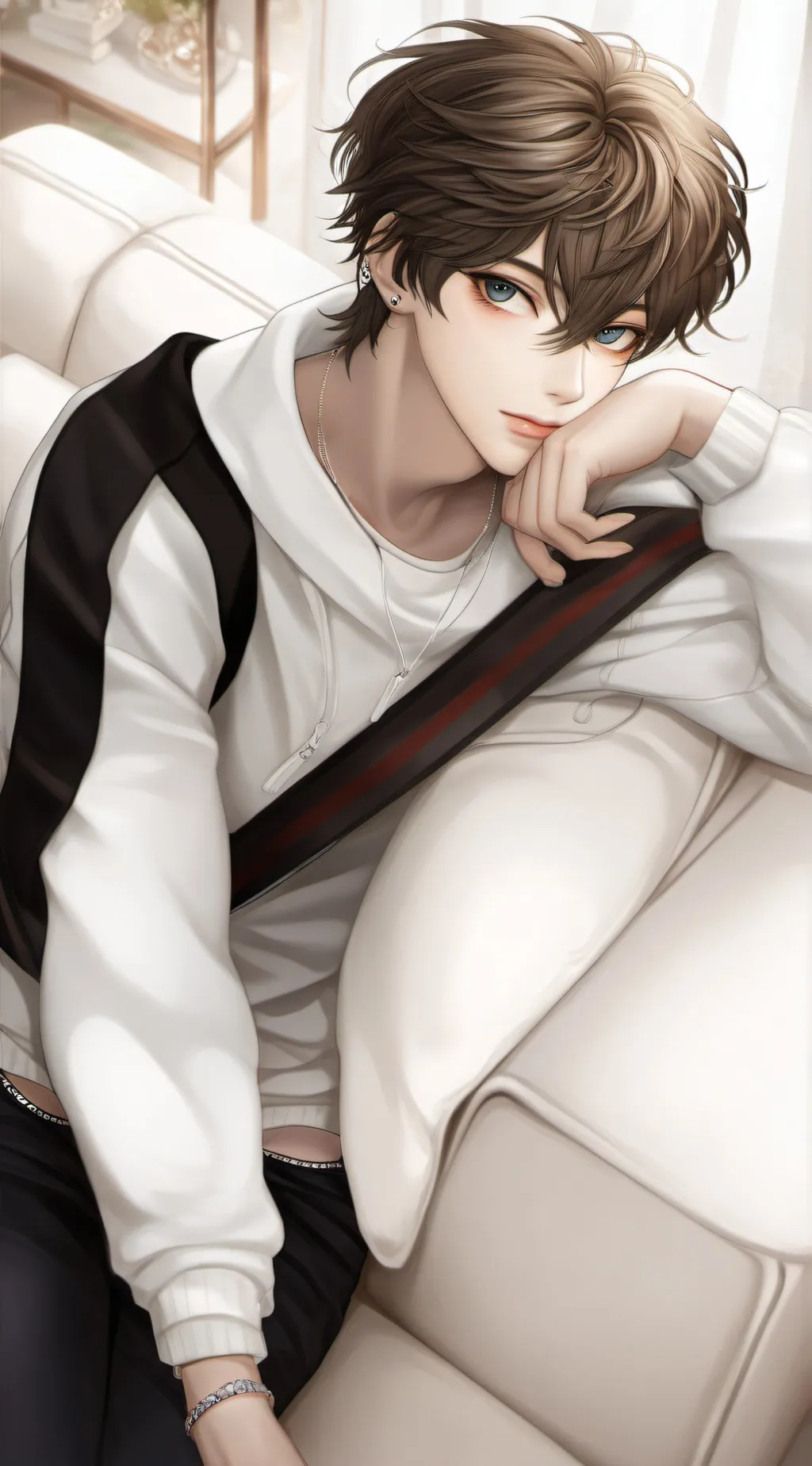 ai character: Allonzo  background