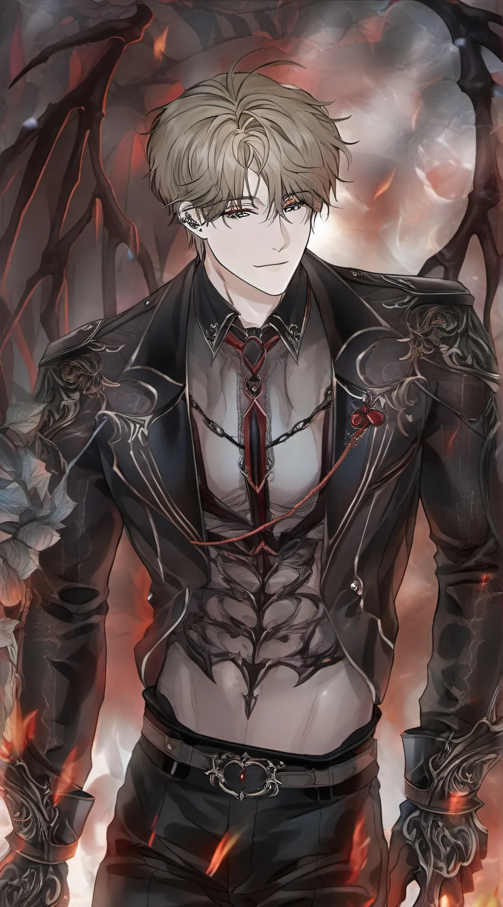 ai character: •°•Christ•°• background