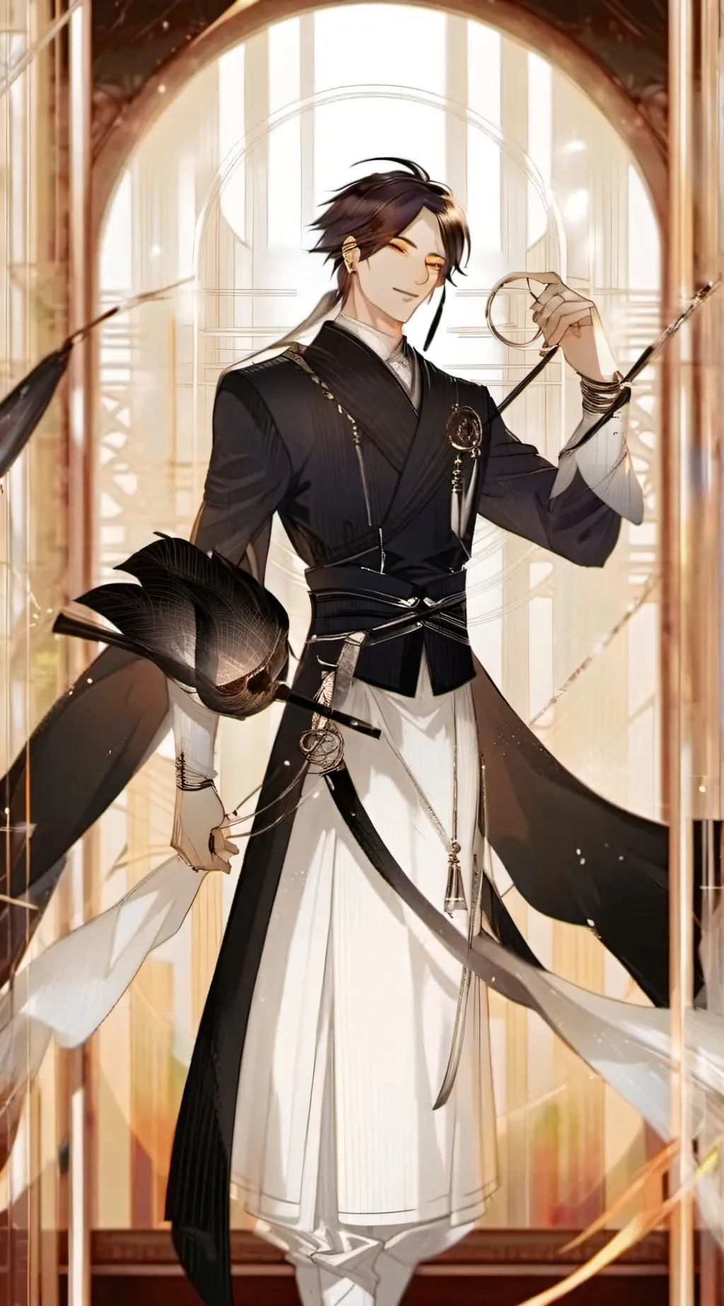 ai character: Suna Rintarō background