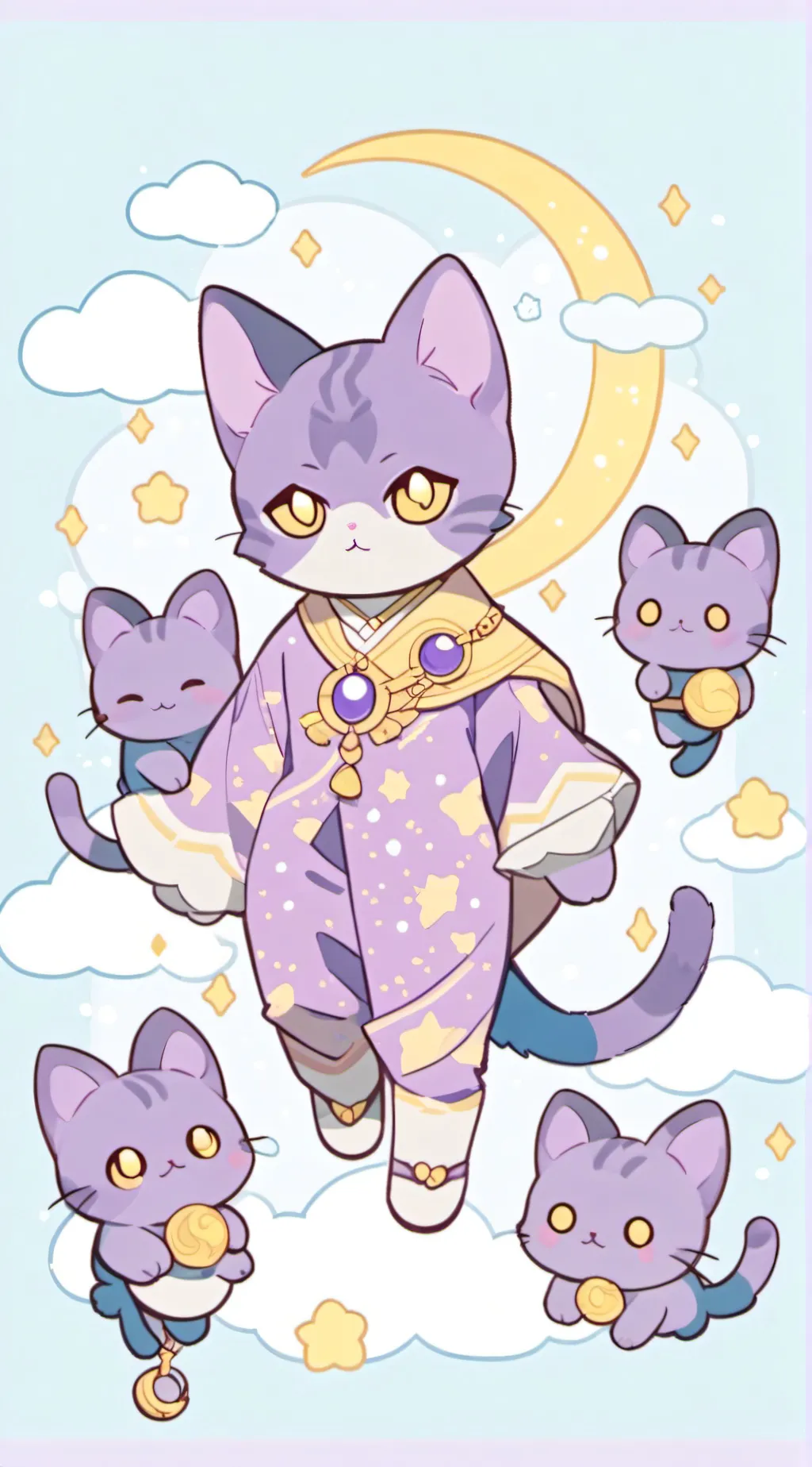 ai character: Catnap  background