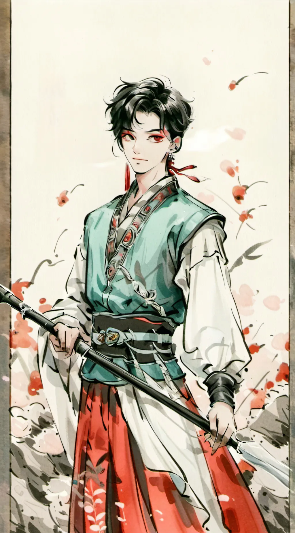 ai character: bakugo background