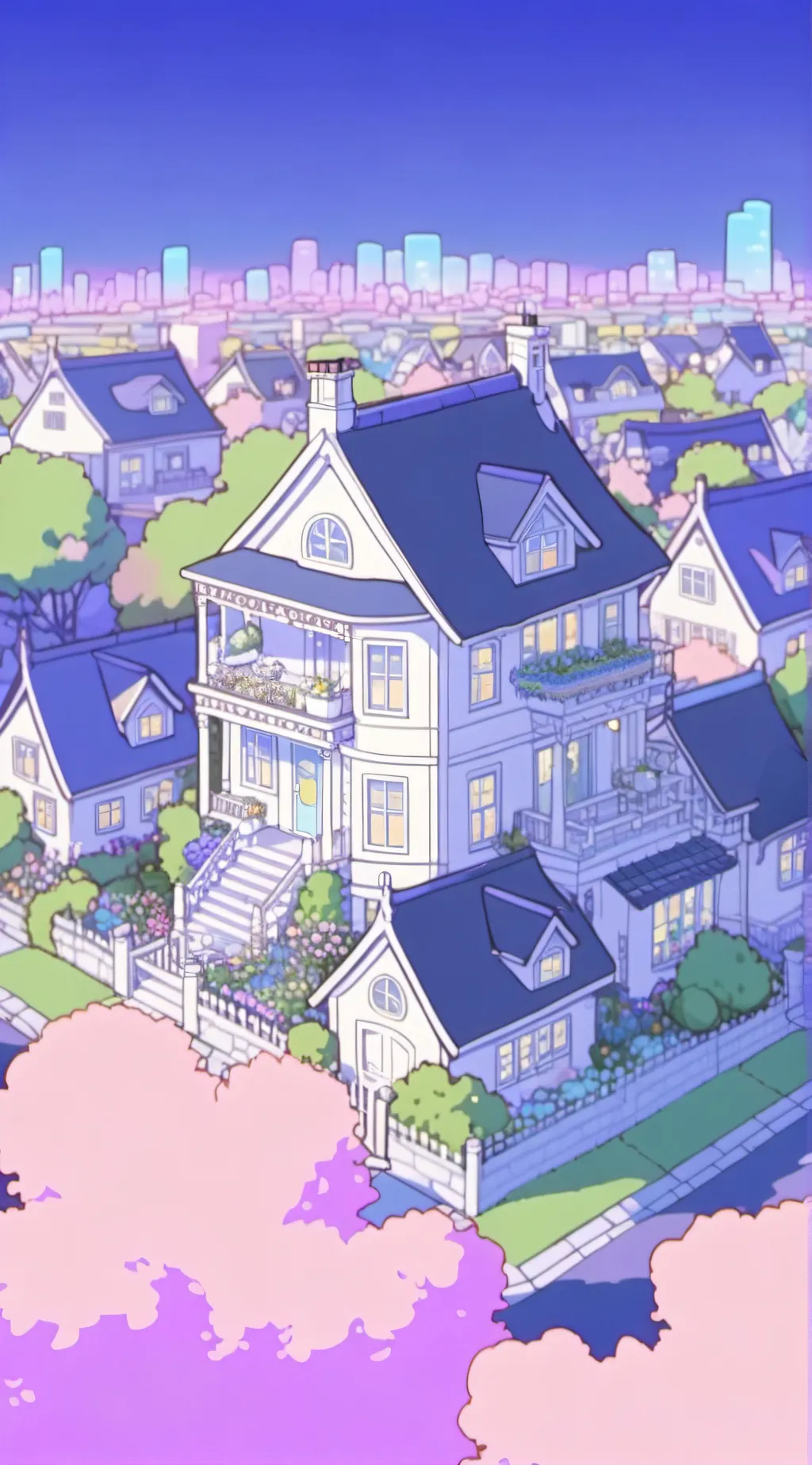 ai character: Home background