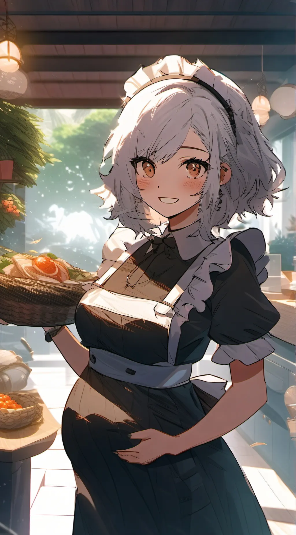 ai character: Lyra background