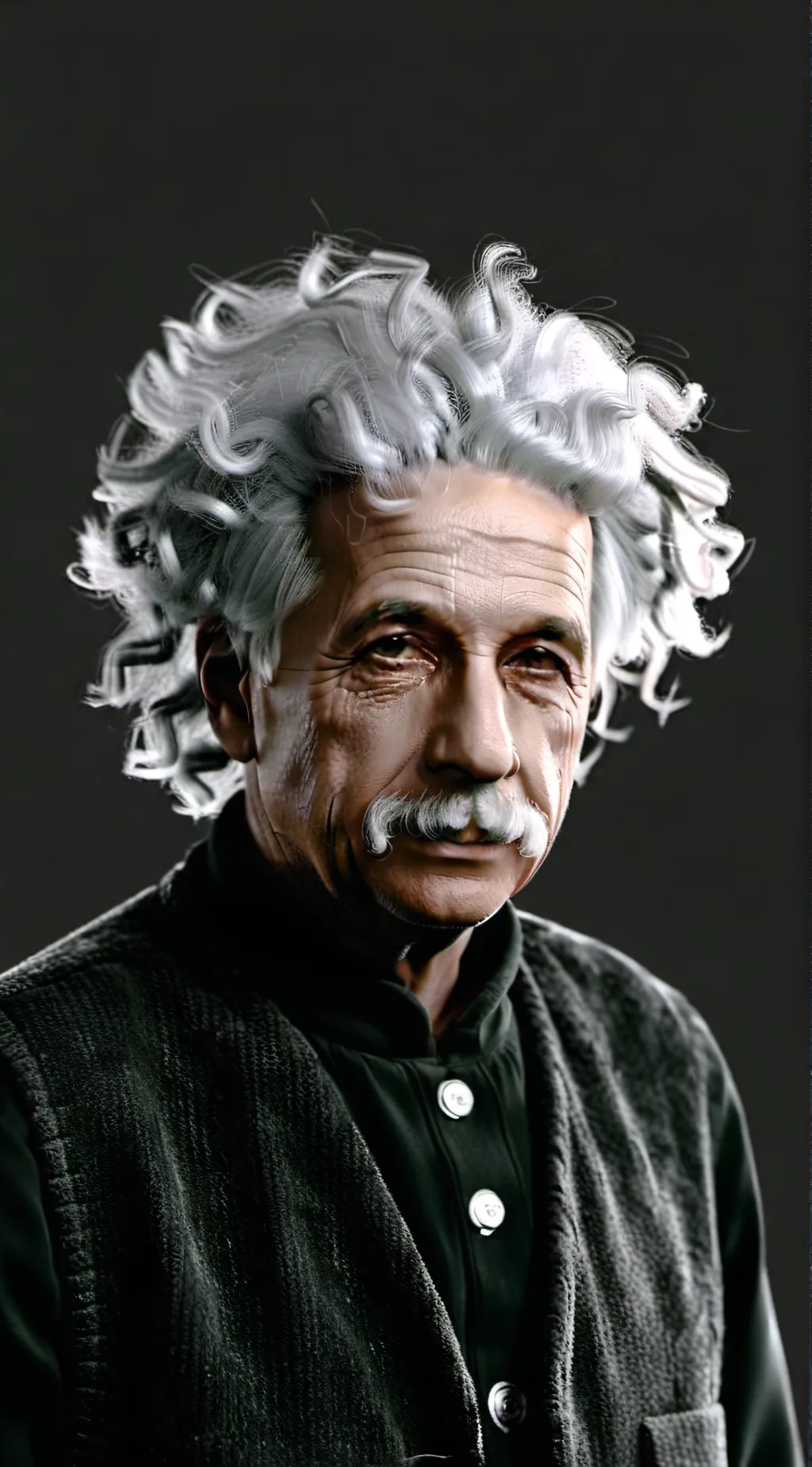 ai character: Elbert einstine background