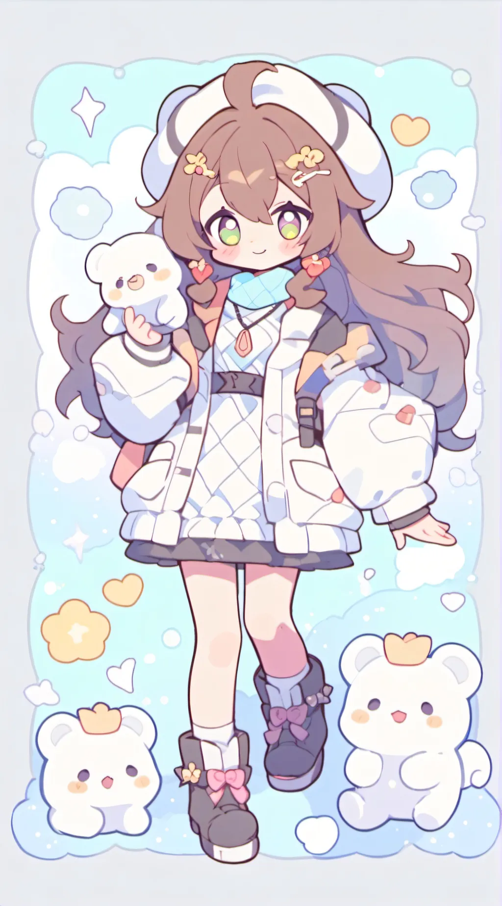 ai character: Kayla background