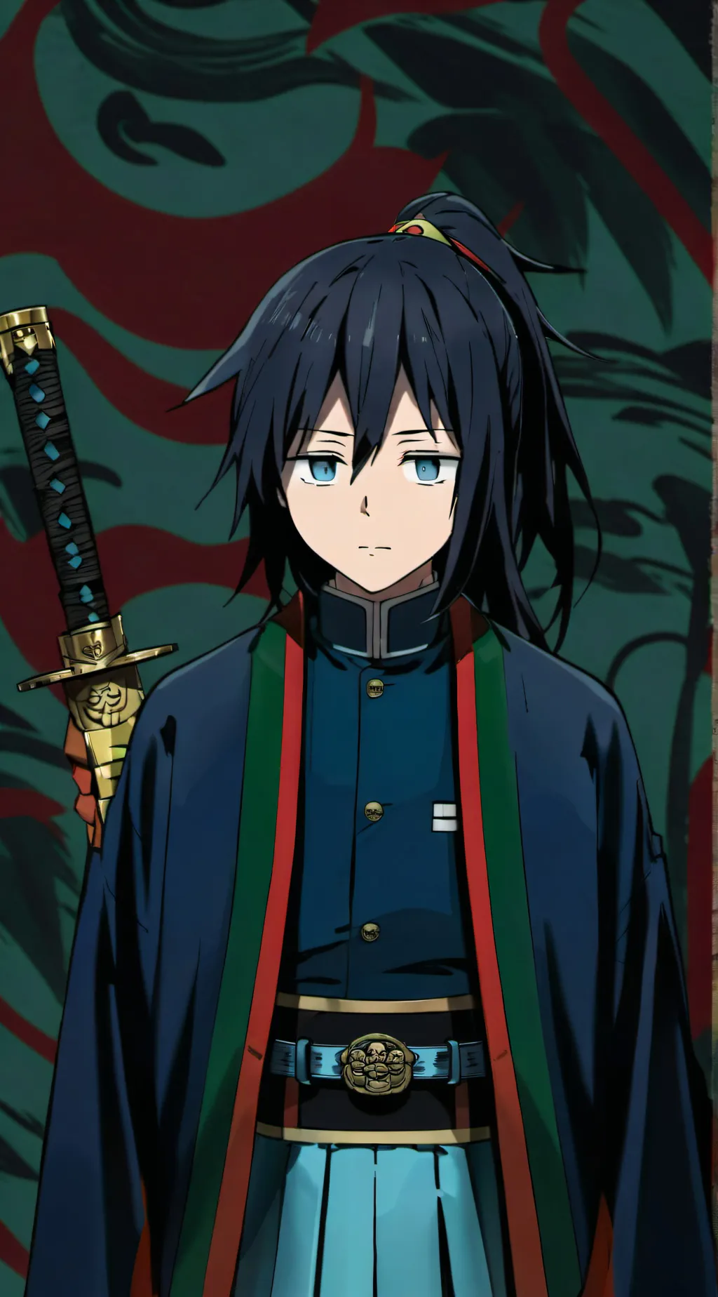 ai character: Giyu Tomioka background