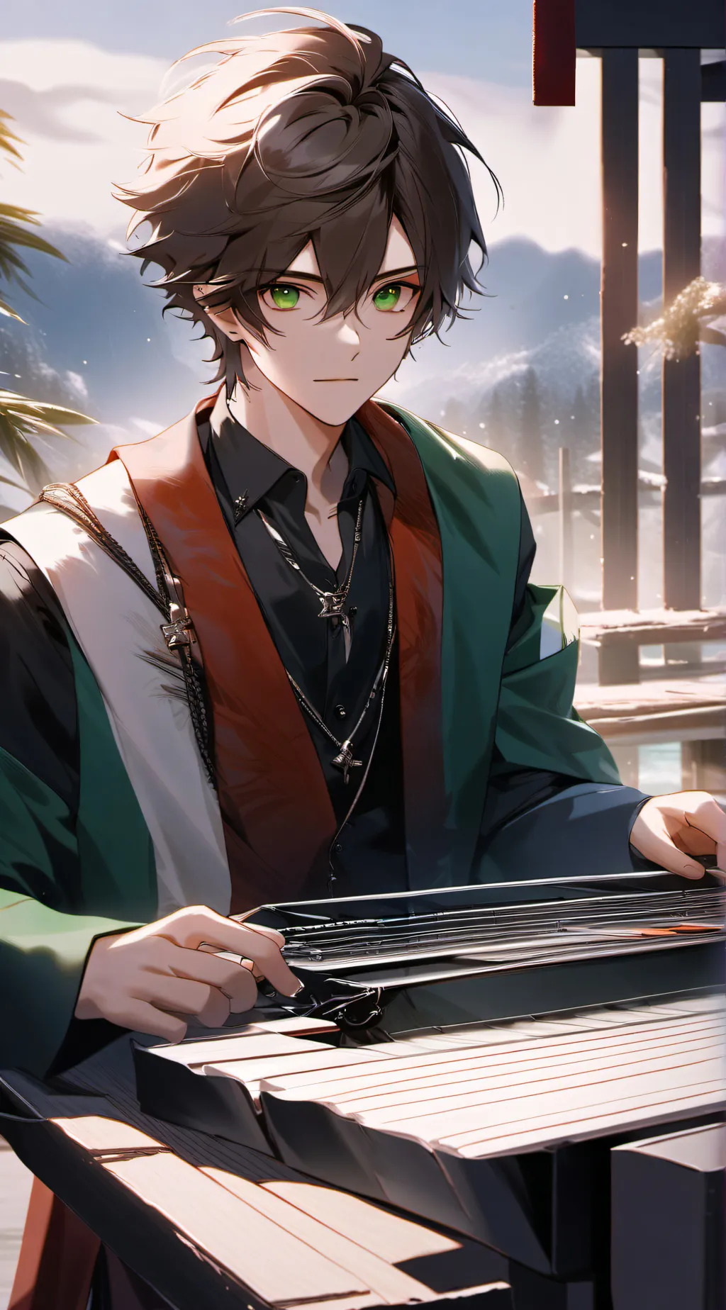 ai character: Sonny background