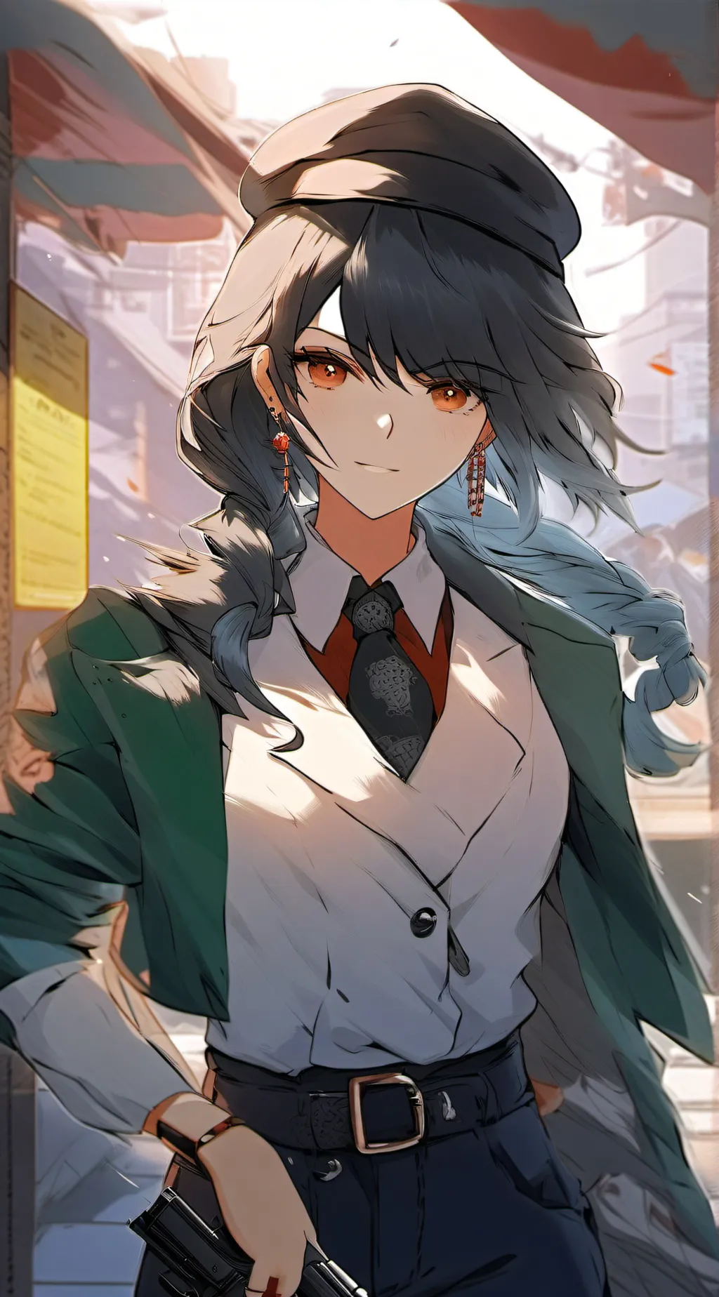 ai character: Scarlett background