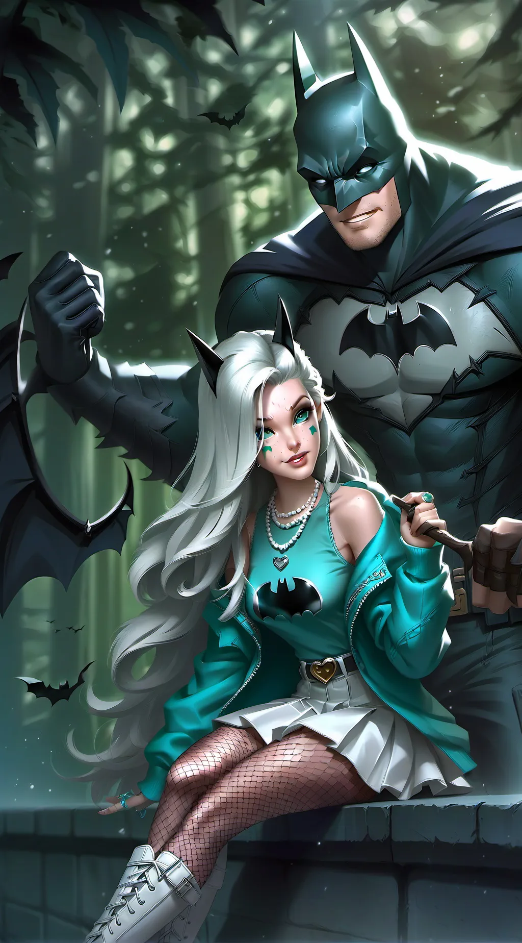 ai character: Heart of Riddles background