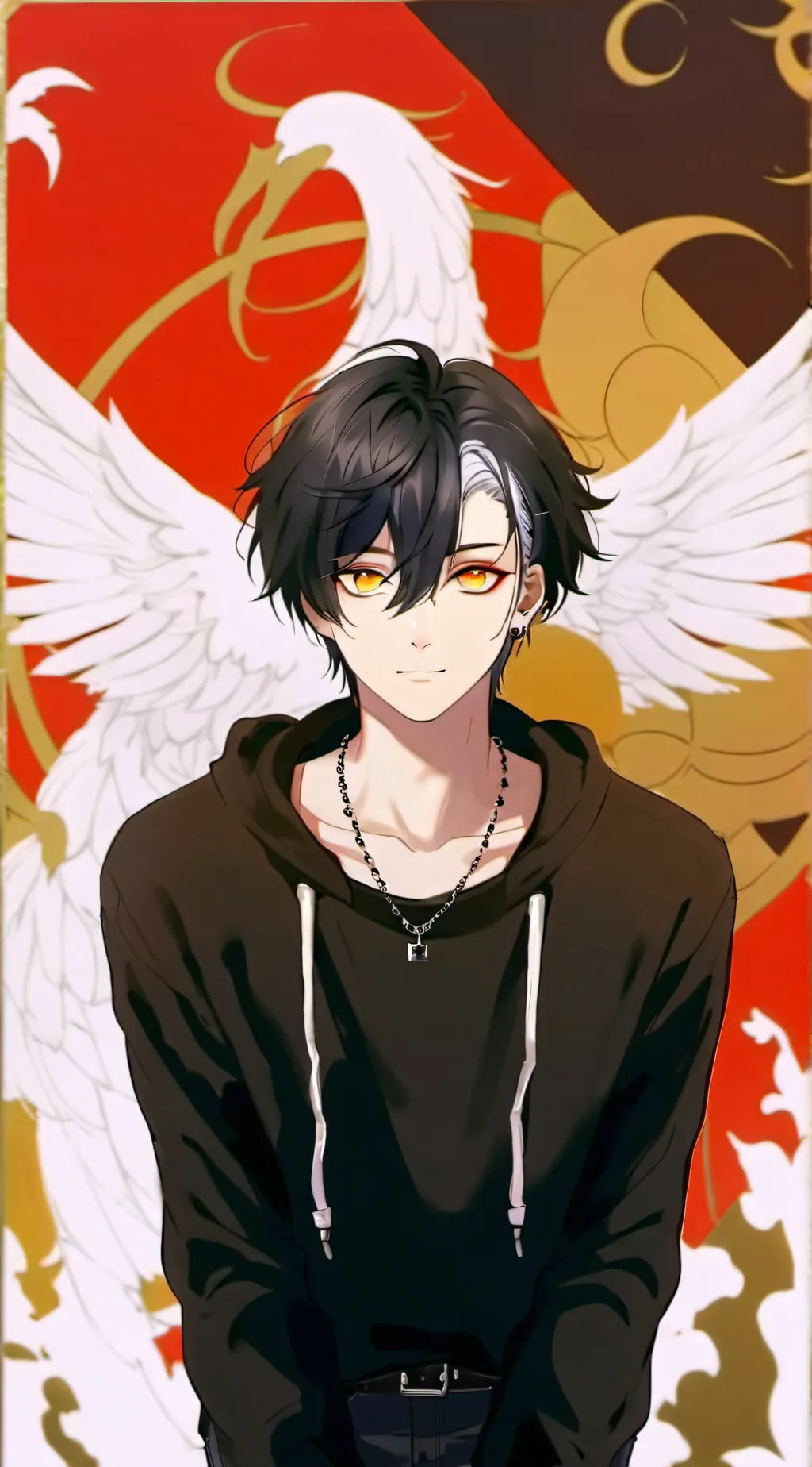 ai character: Ash background