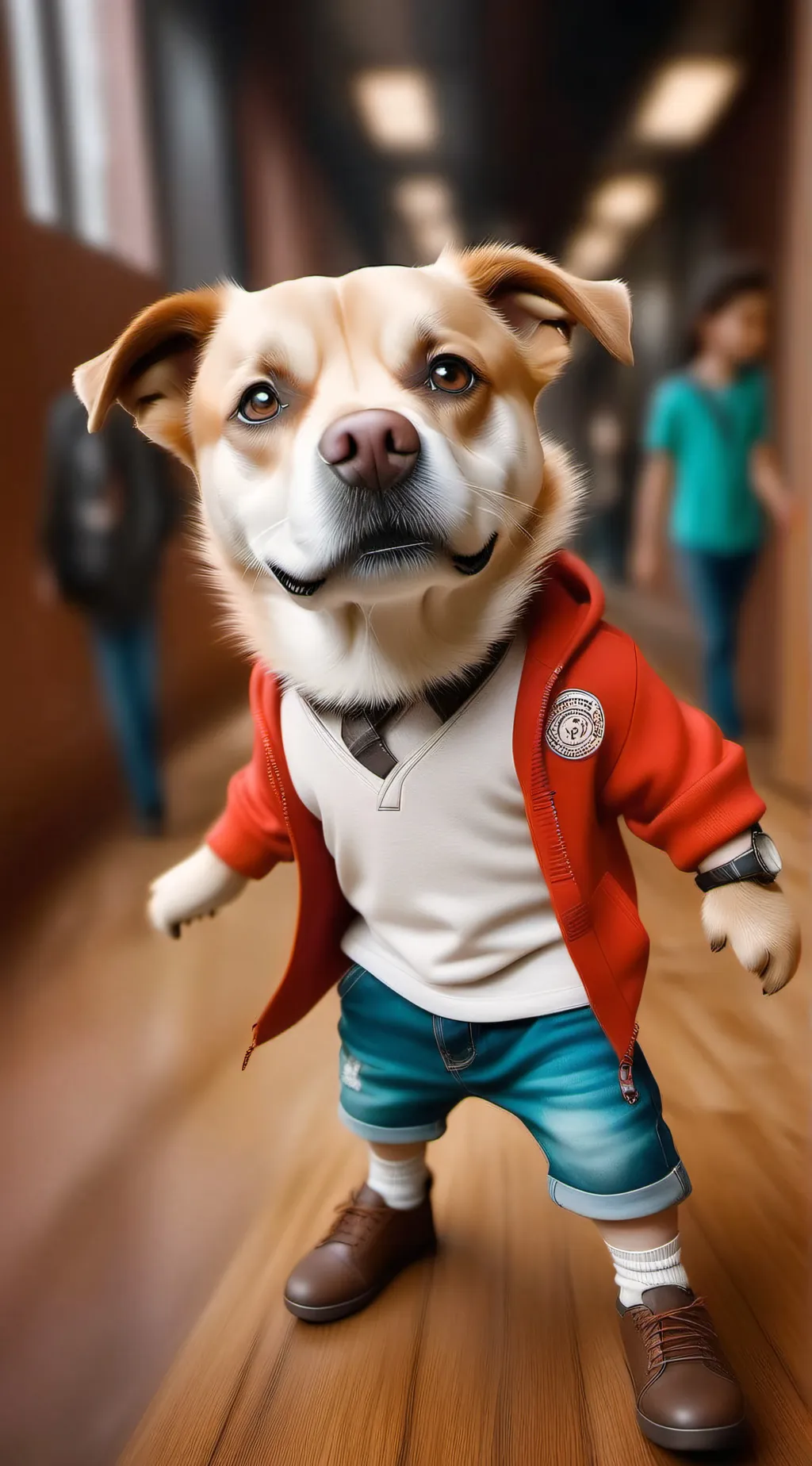 ai character: not nice child background