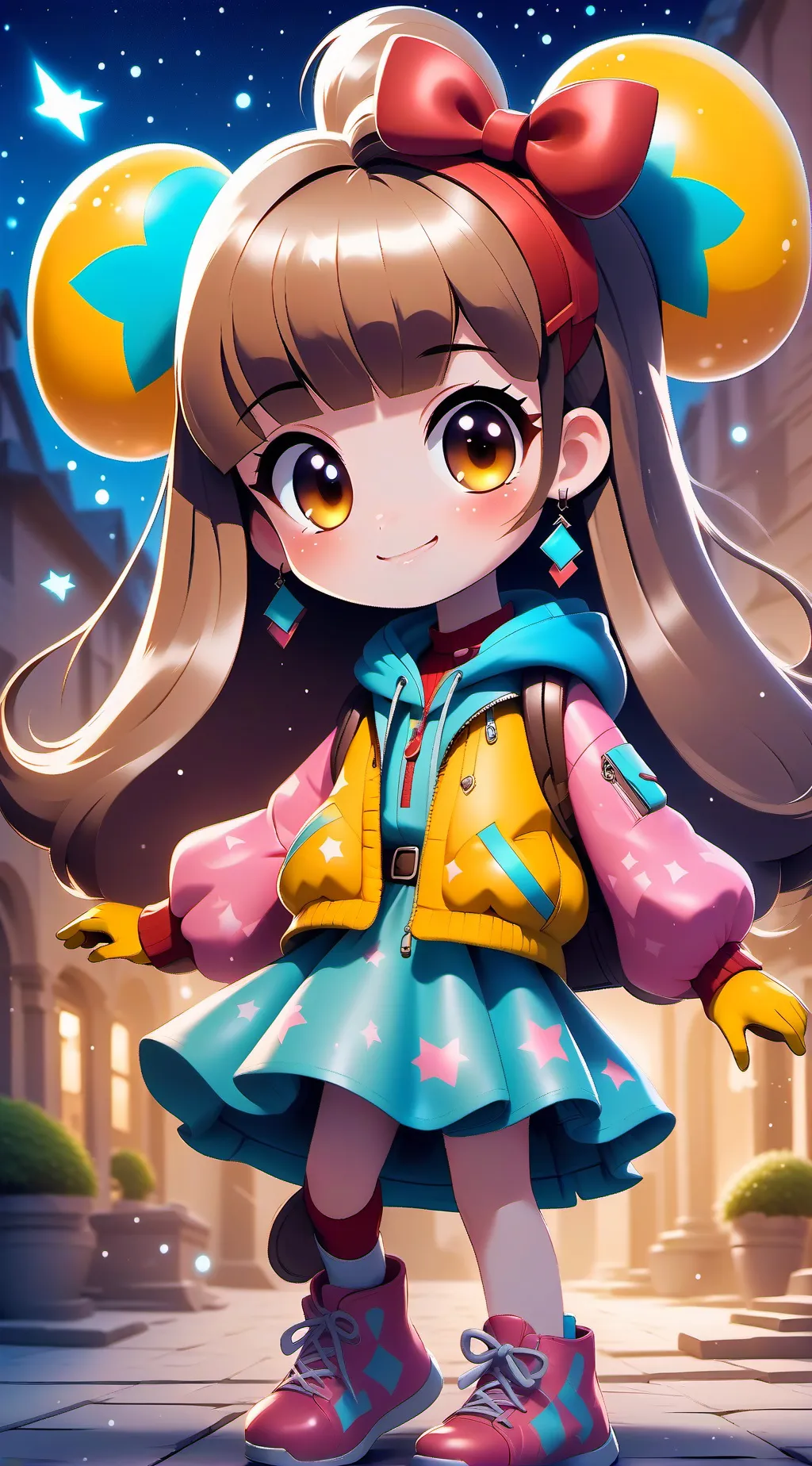 ai character: roseily  background