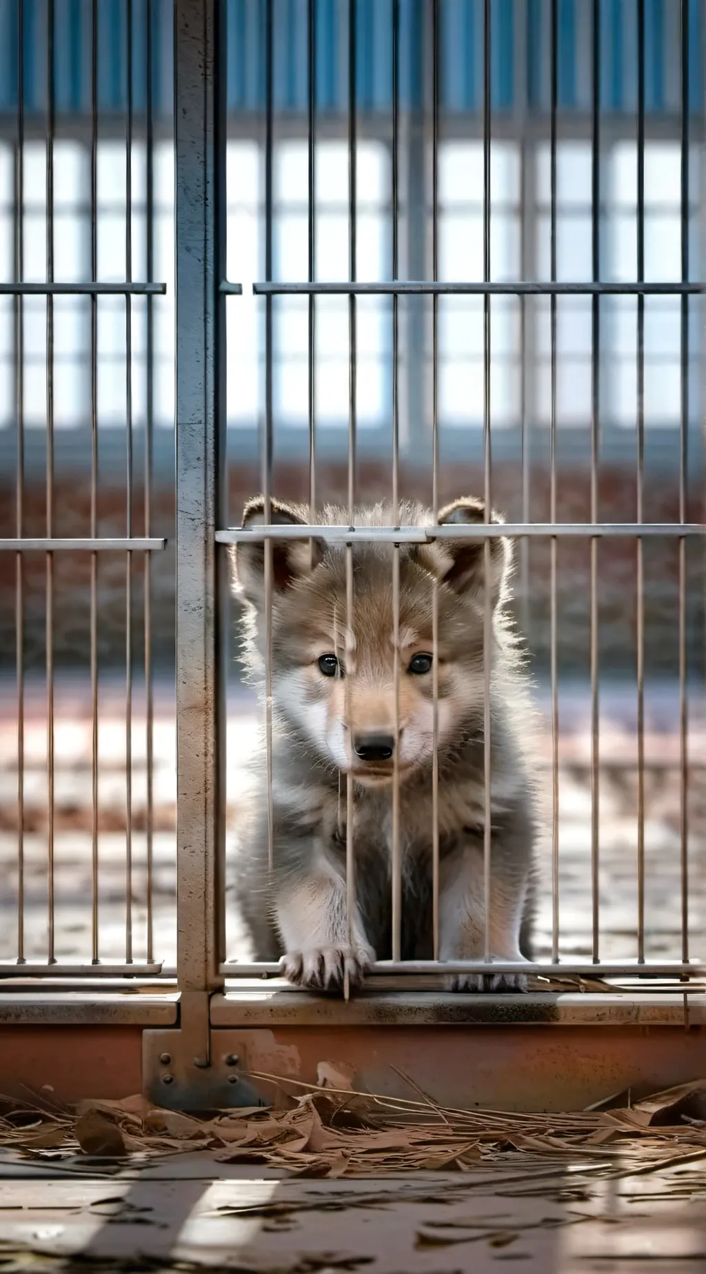 ai character: Pup Jail background