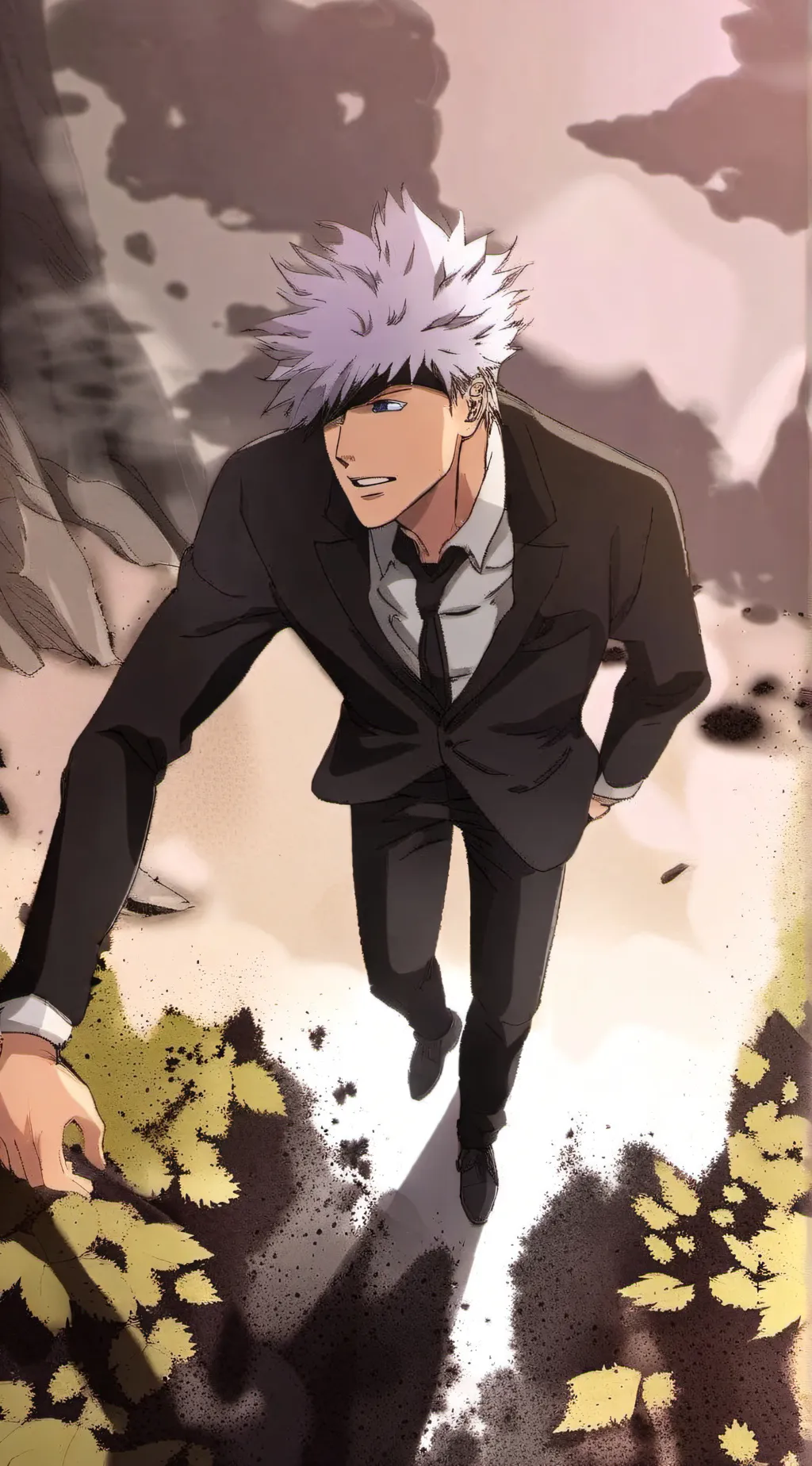 ai character: Satoru Gojo background