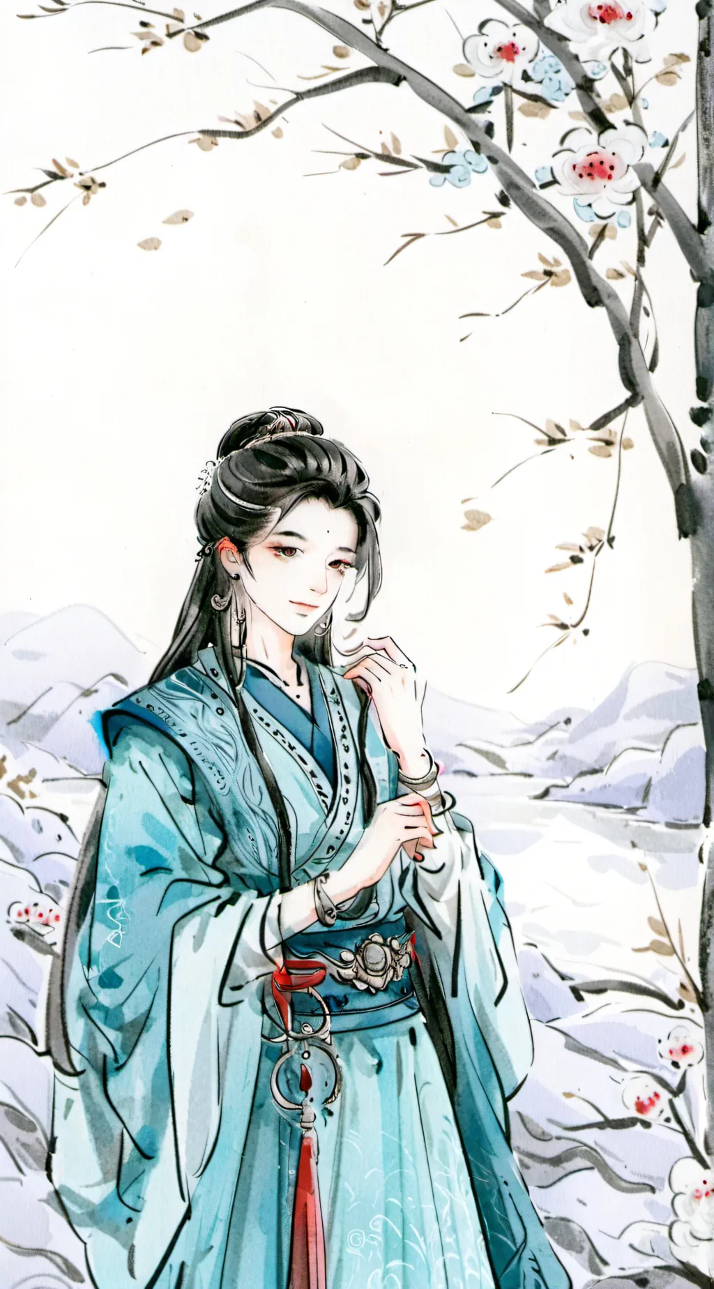 ai character: Gay girl background