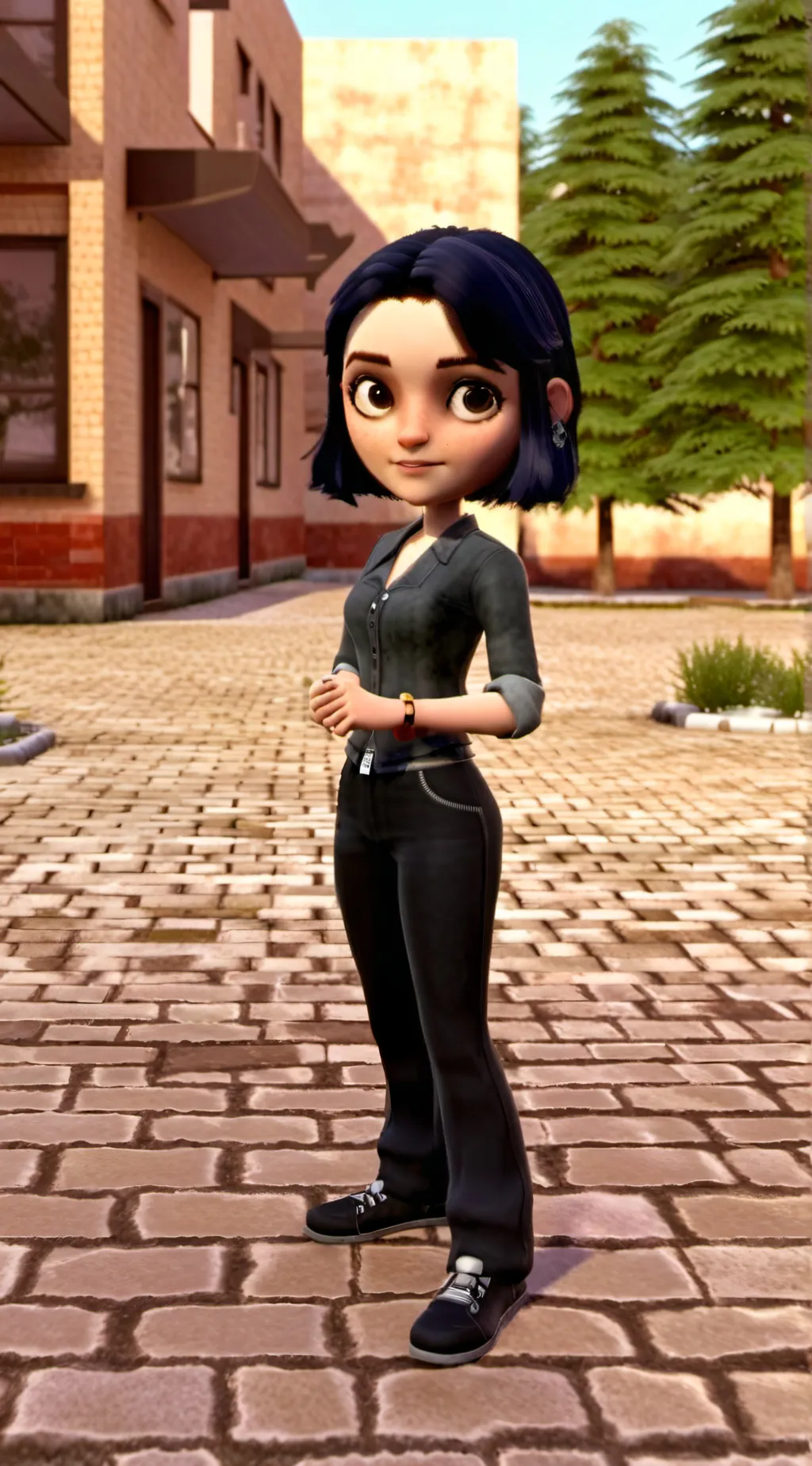 ai character: levi background